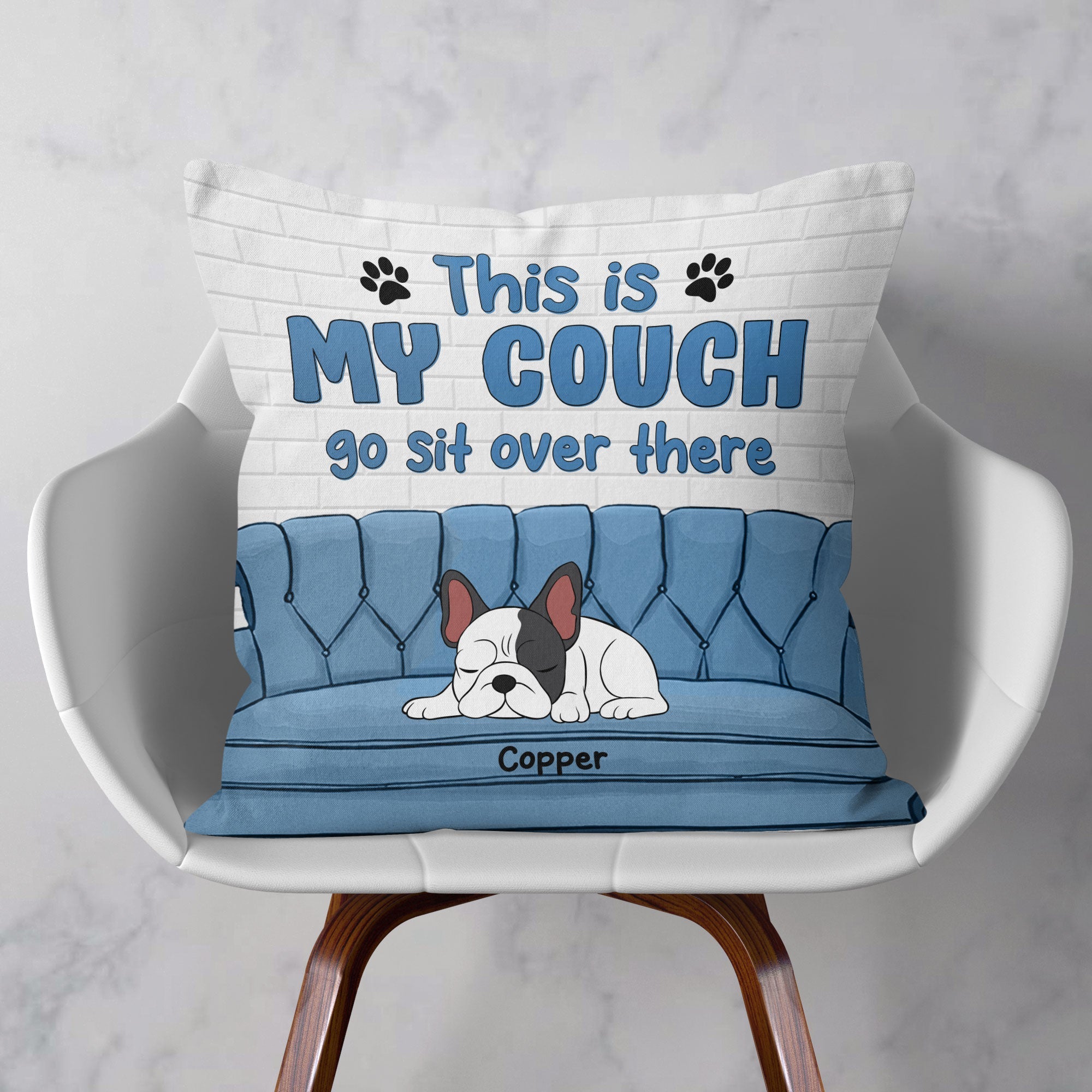 This Is My Couch - Personalized Pillow (Insert Included)