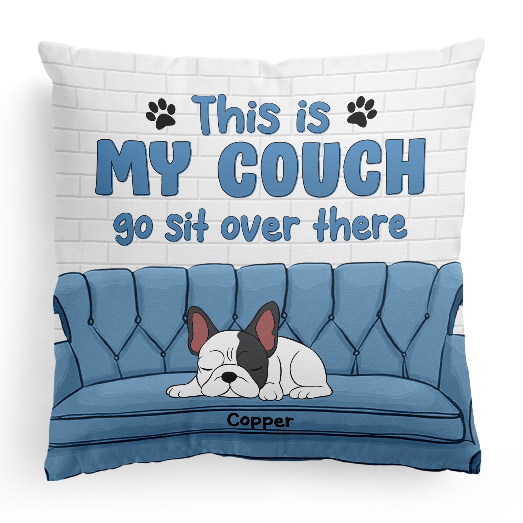 This Is My Couch - Personalized Pillow (Insert Included)