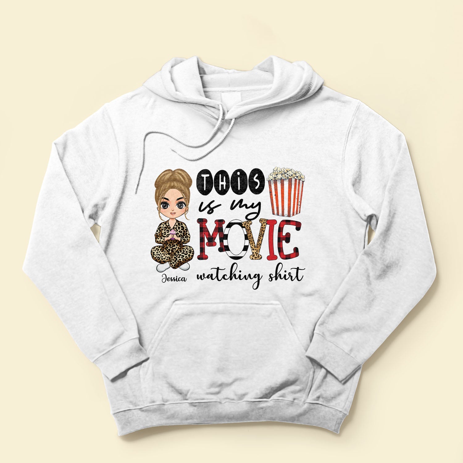 This Is My Movie Watching Shirt - Personalized Blanket - Birthday Gift For Her, Girl, Woman