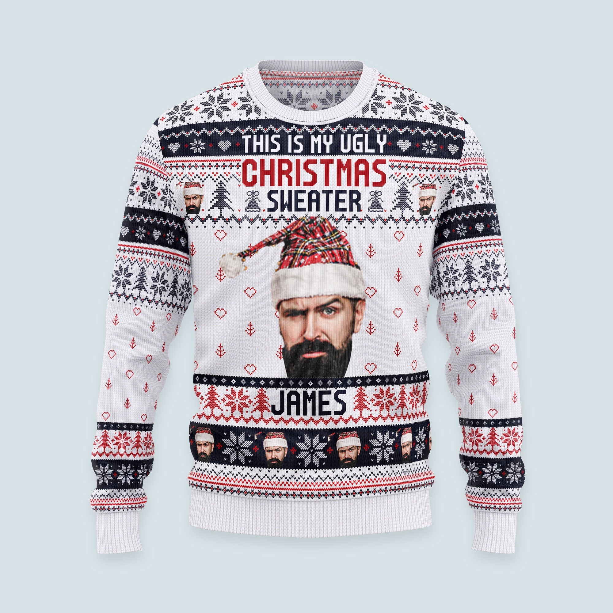 This Is My Ugly Sweater - Personalized Ugly Sweater