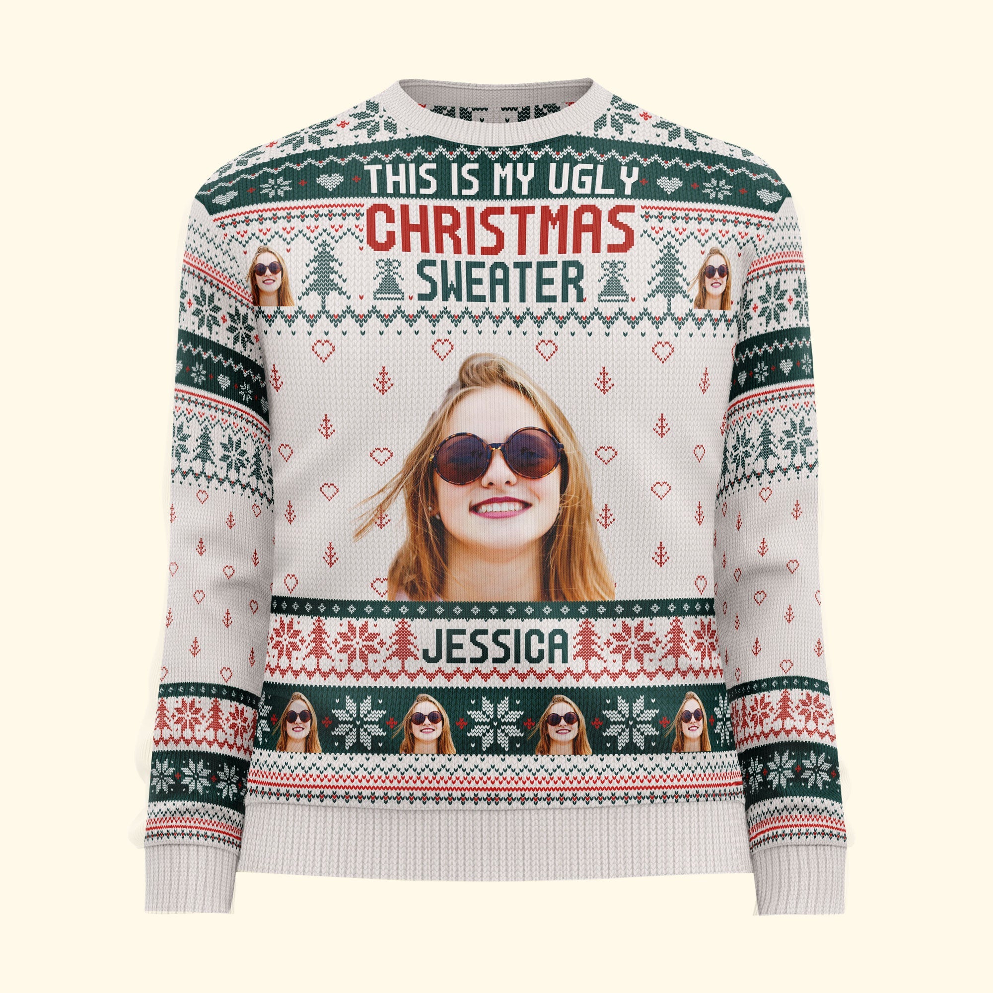 This Is My Ugly Sweater - Personalized Ugly Sweater