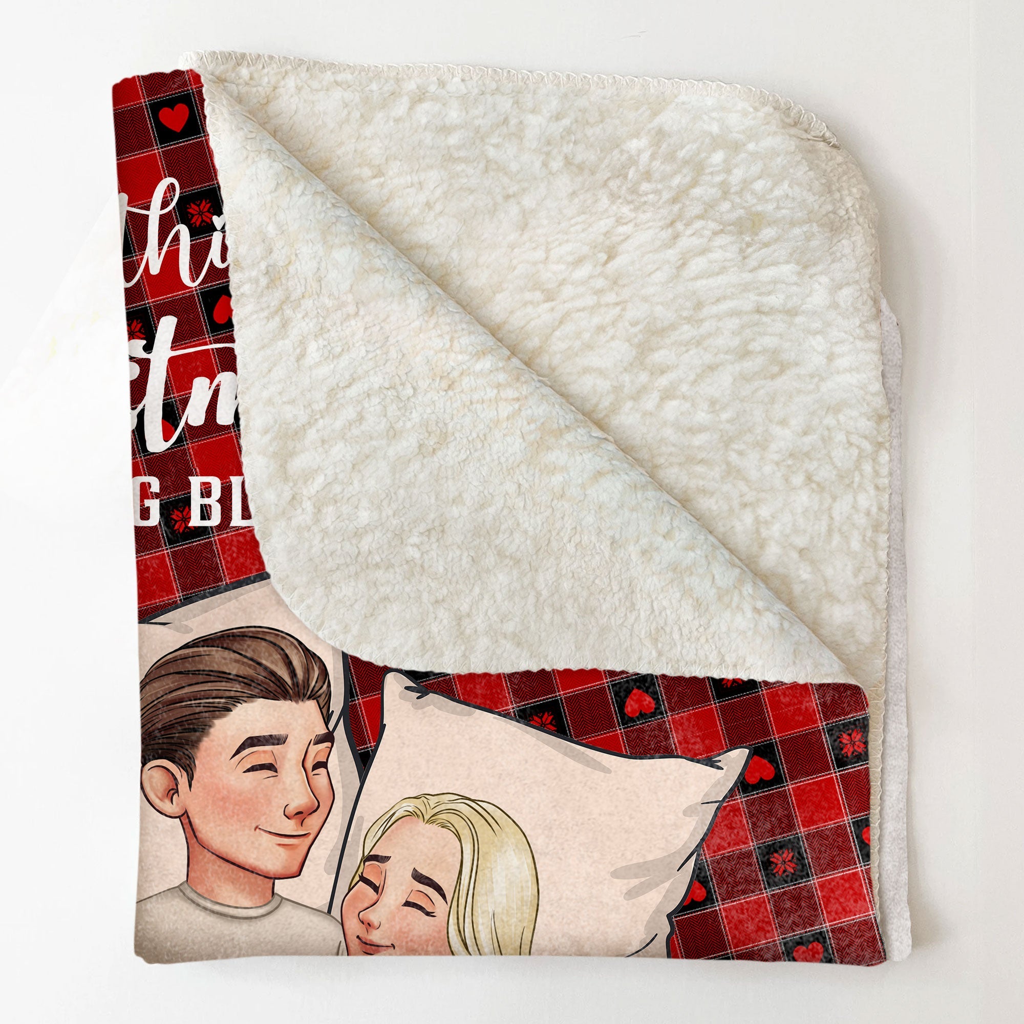 This Is Our Christmas Movies Watching Blanket Together - Personalized Blanket