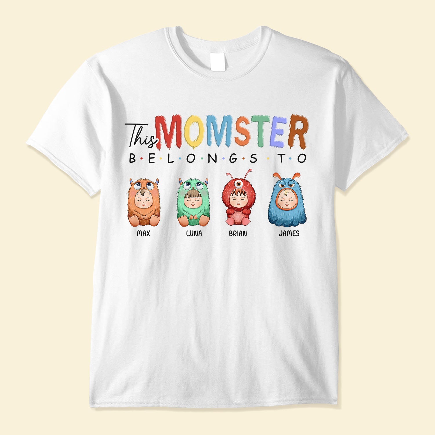 This Momster Belongs To - Personalized Shirt