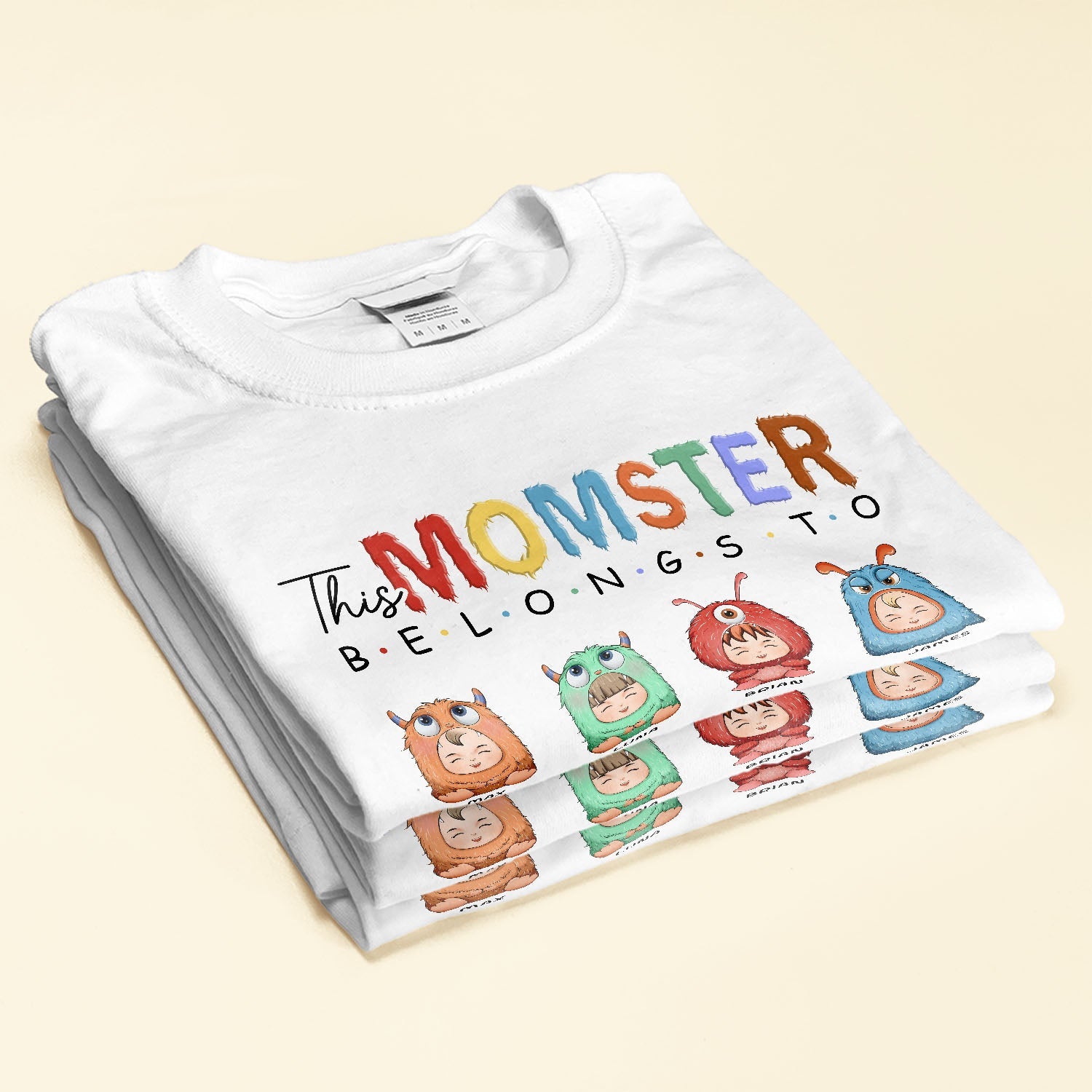 This Momster Belongs To - Personalized Shirt