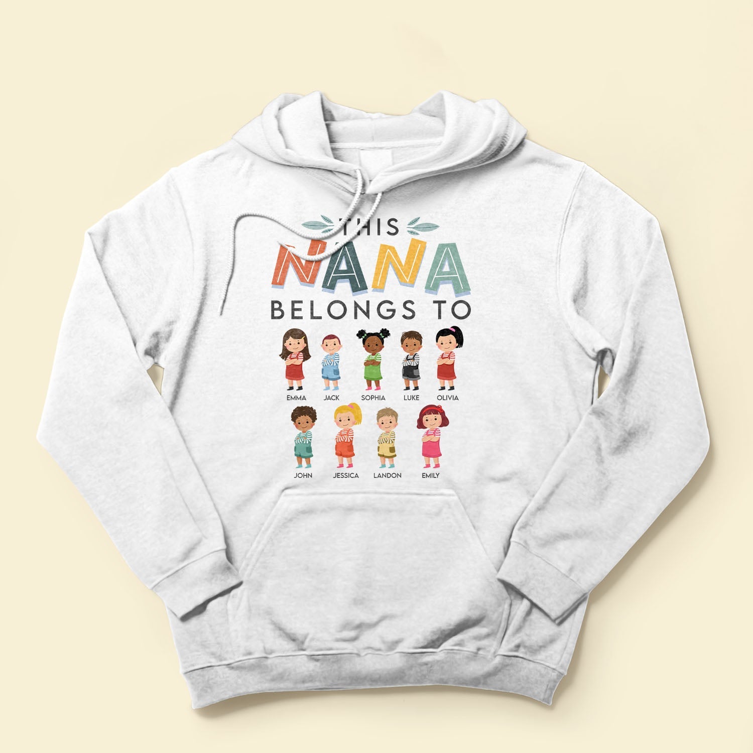 This Nana Belongs To - Personalized Shirt - Birthday Mother's Day Gift For Nana, Grandma, Mom