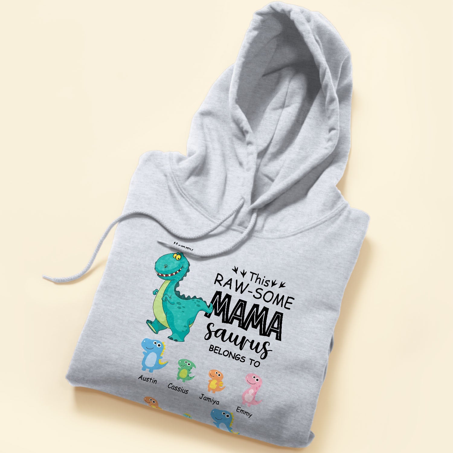 This Raw-Some Mamasaurus Belongs To - Personalized Shirt