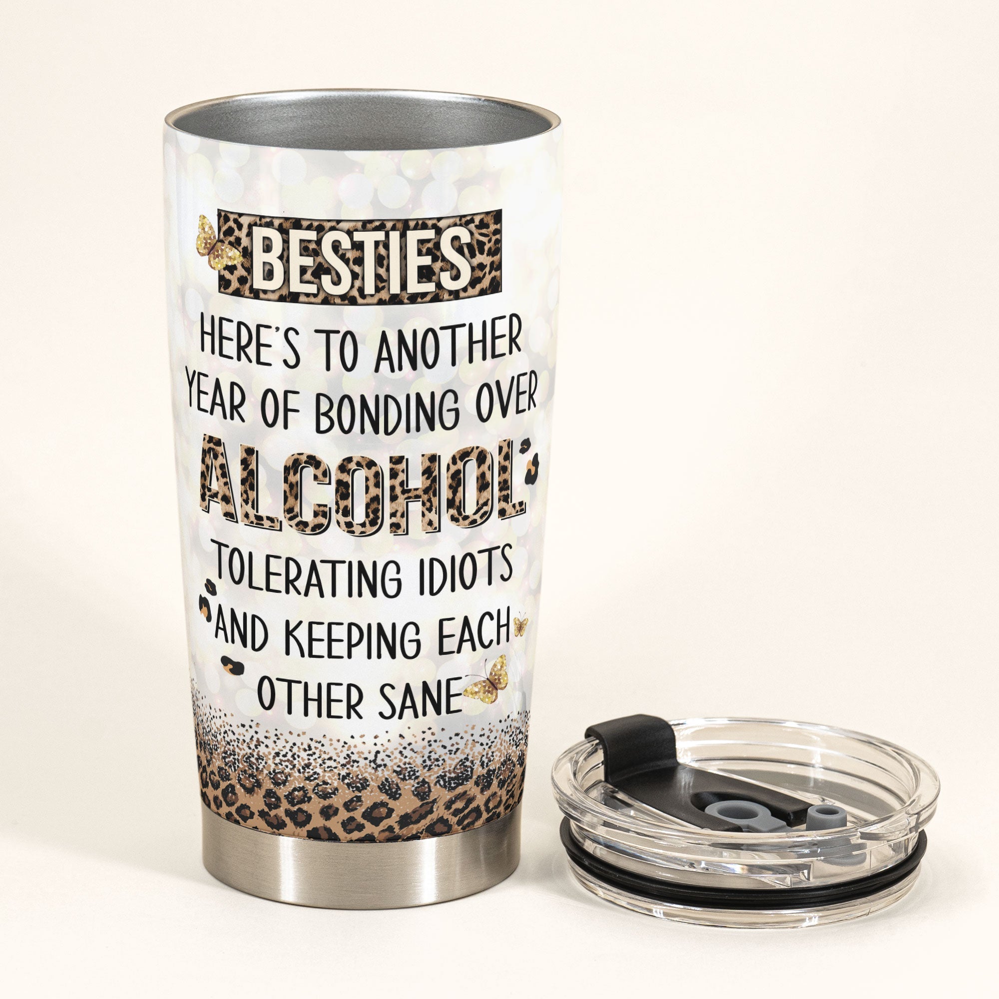 Through Thick & Thin - Personalized Tumbler Cup