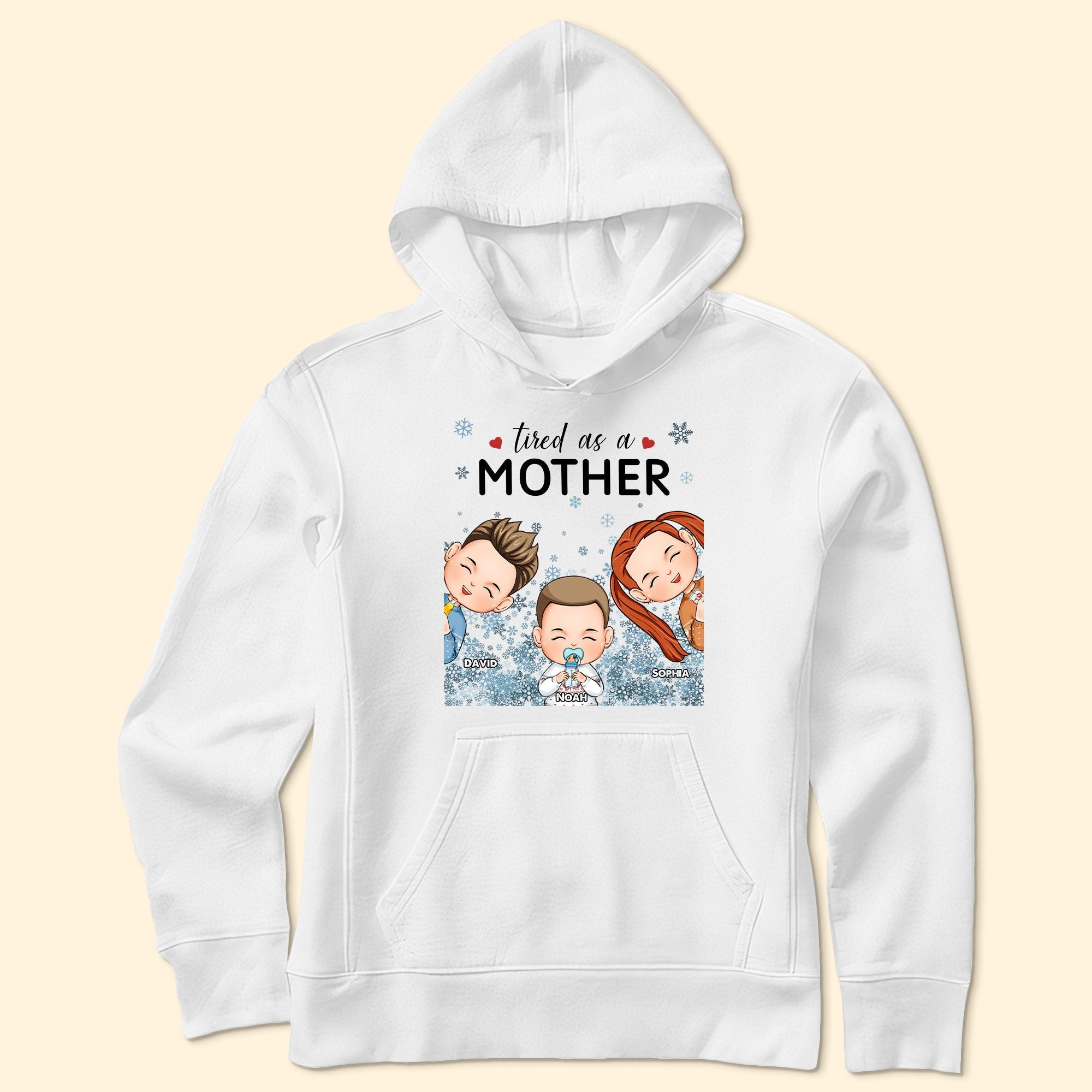 Tired As A Mother - Personalized Shirt