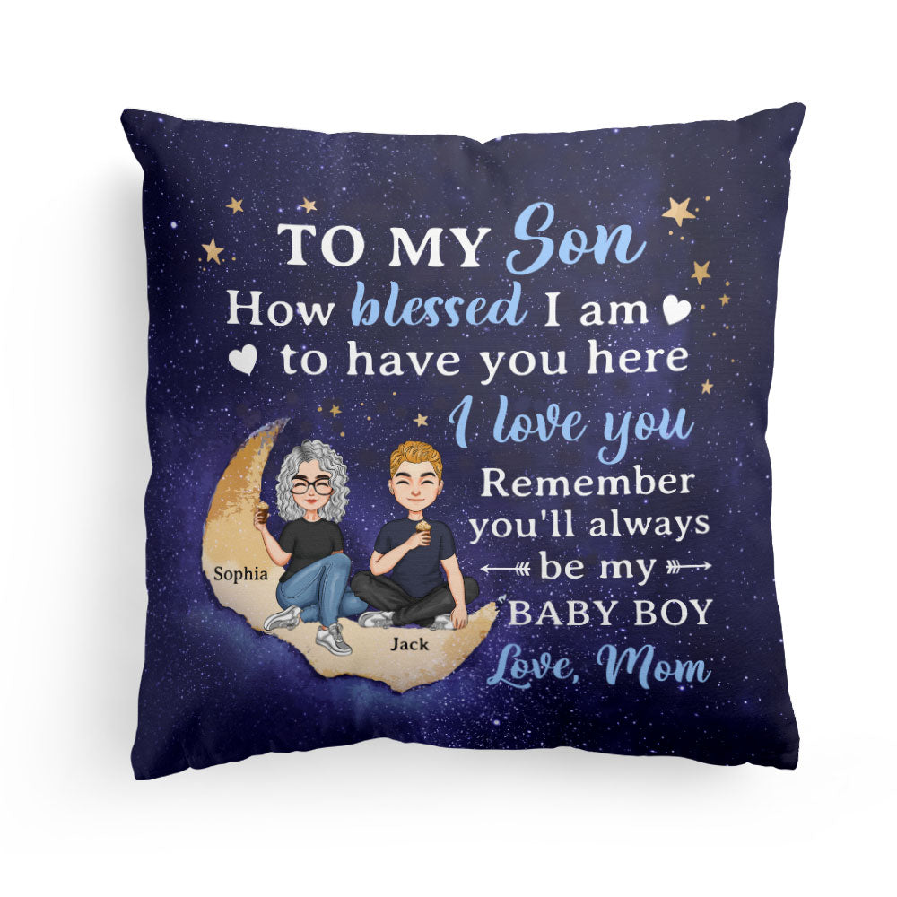 To My Daughter To My Son I Love You - Personalized Pillow - Birthday, Loving Gift For Daughter, Son, Kids