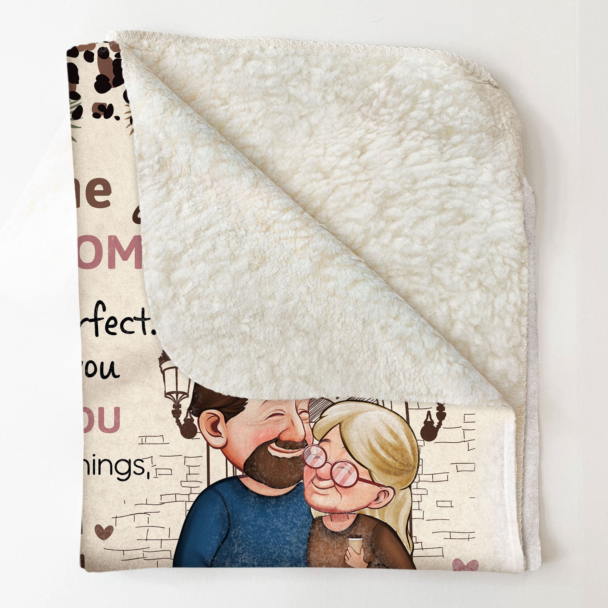 To The Beautiful Woman I Love Gift For Her - Personalized Blanket