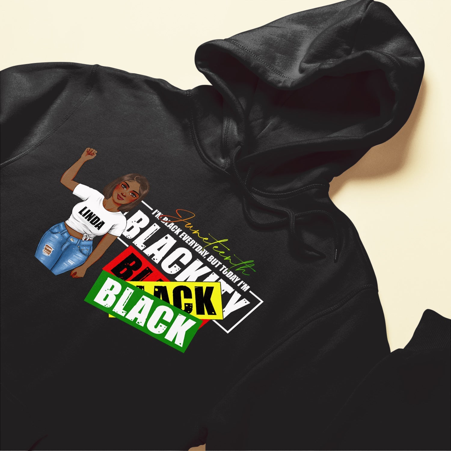 Today I'M Blackcity - Personalized Shirt - Juneteenth Independence Day, Black history Gift For Black Woman, Black Girl - Black Lives Matter