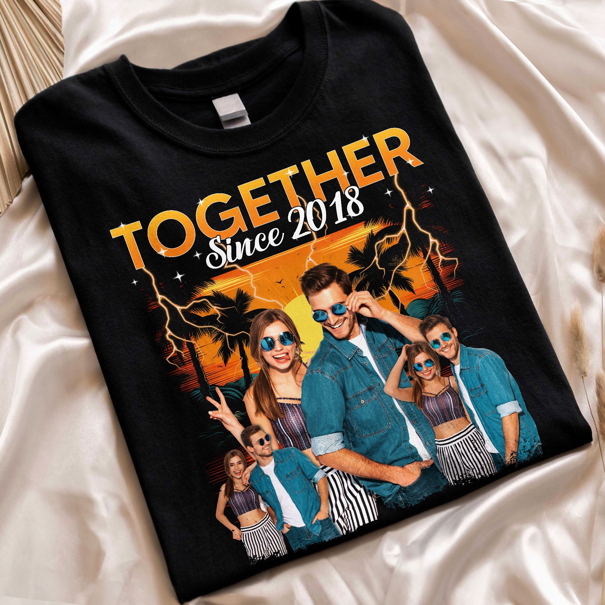 Together Since Bootleg Shirt - Personalized Photo Shirt