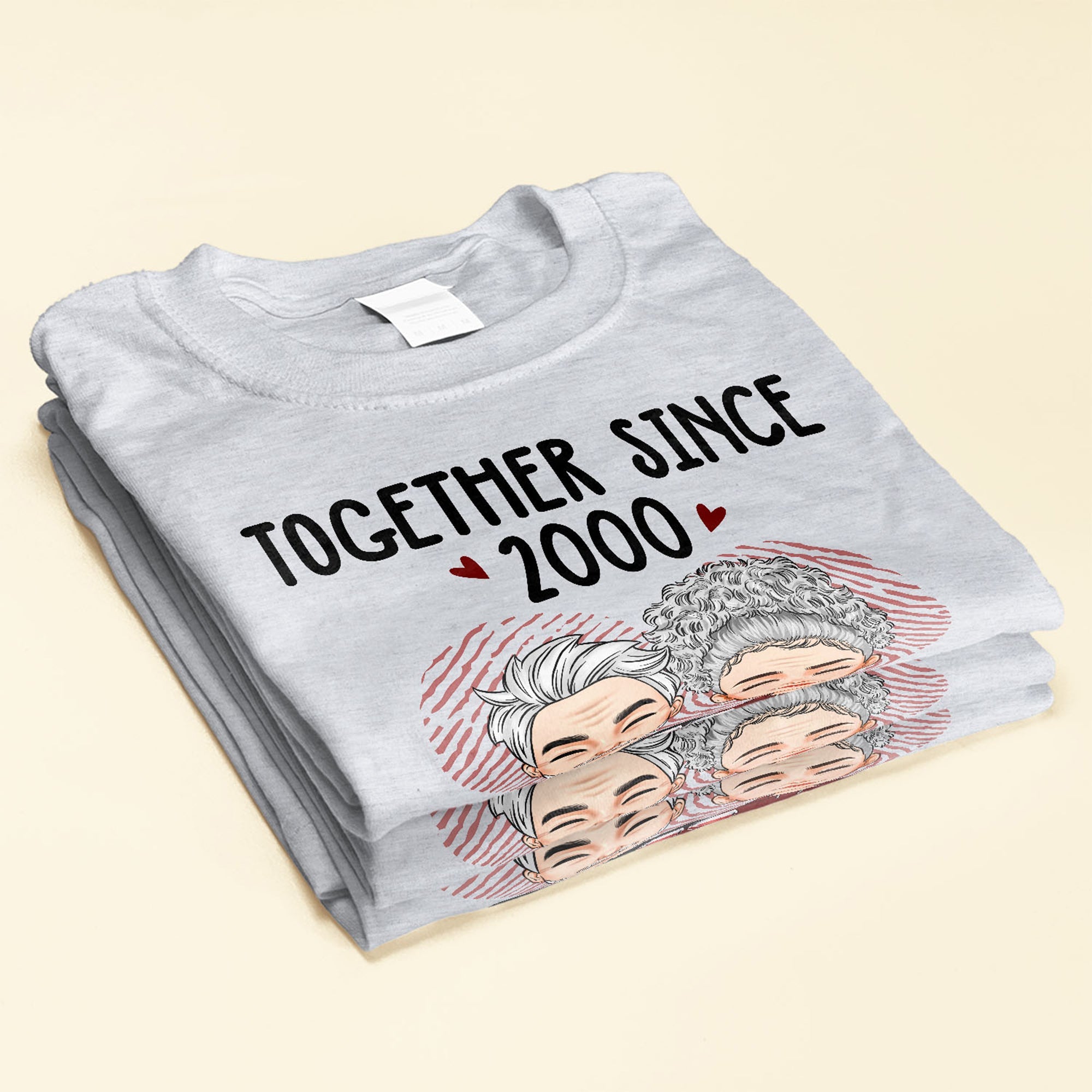 Together Since - Cartoon Version - Personalized Shirt