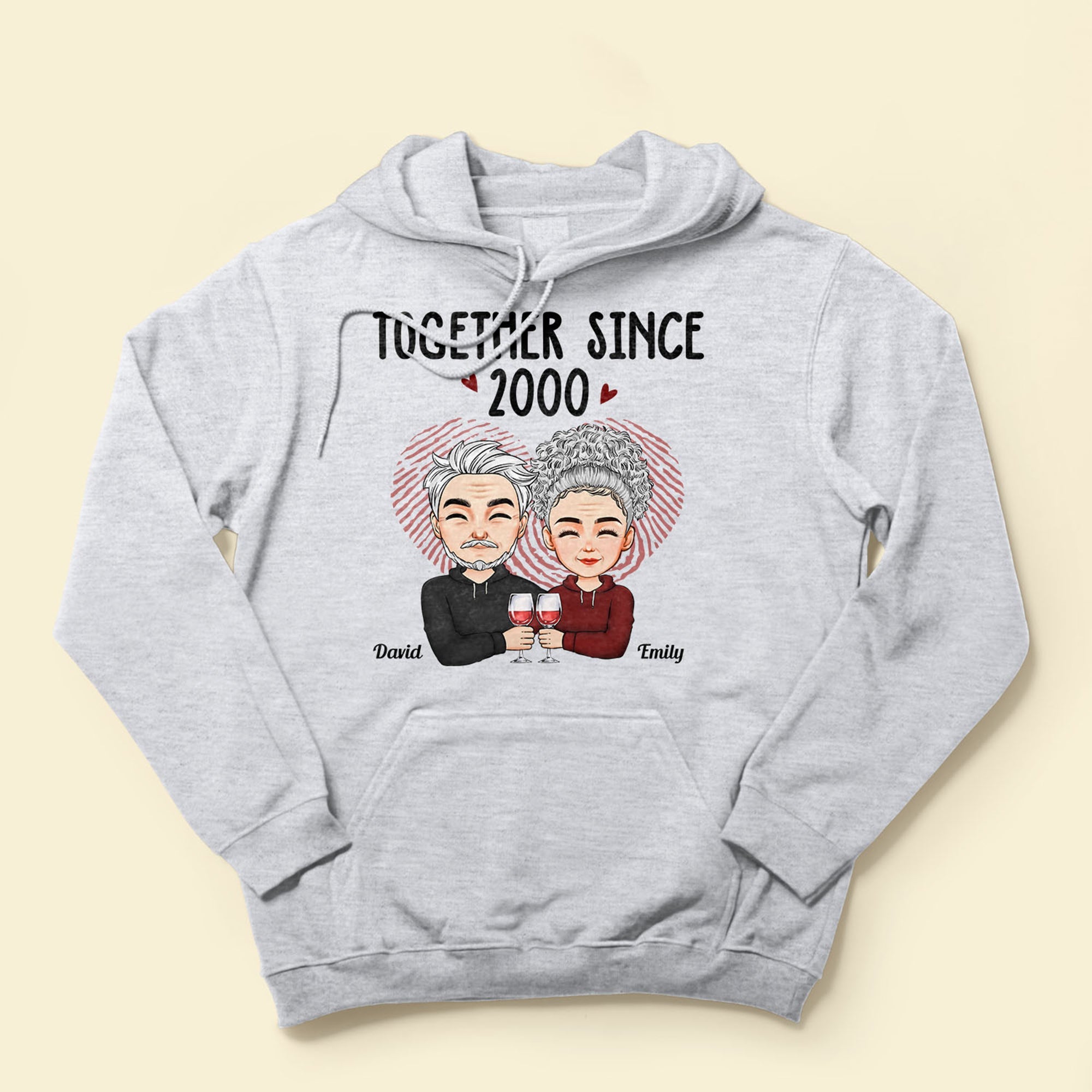 Together Since - Cartoon Version - Personalized Shirt