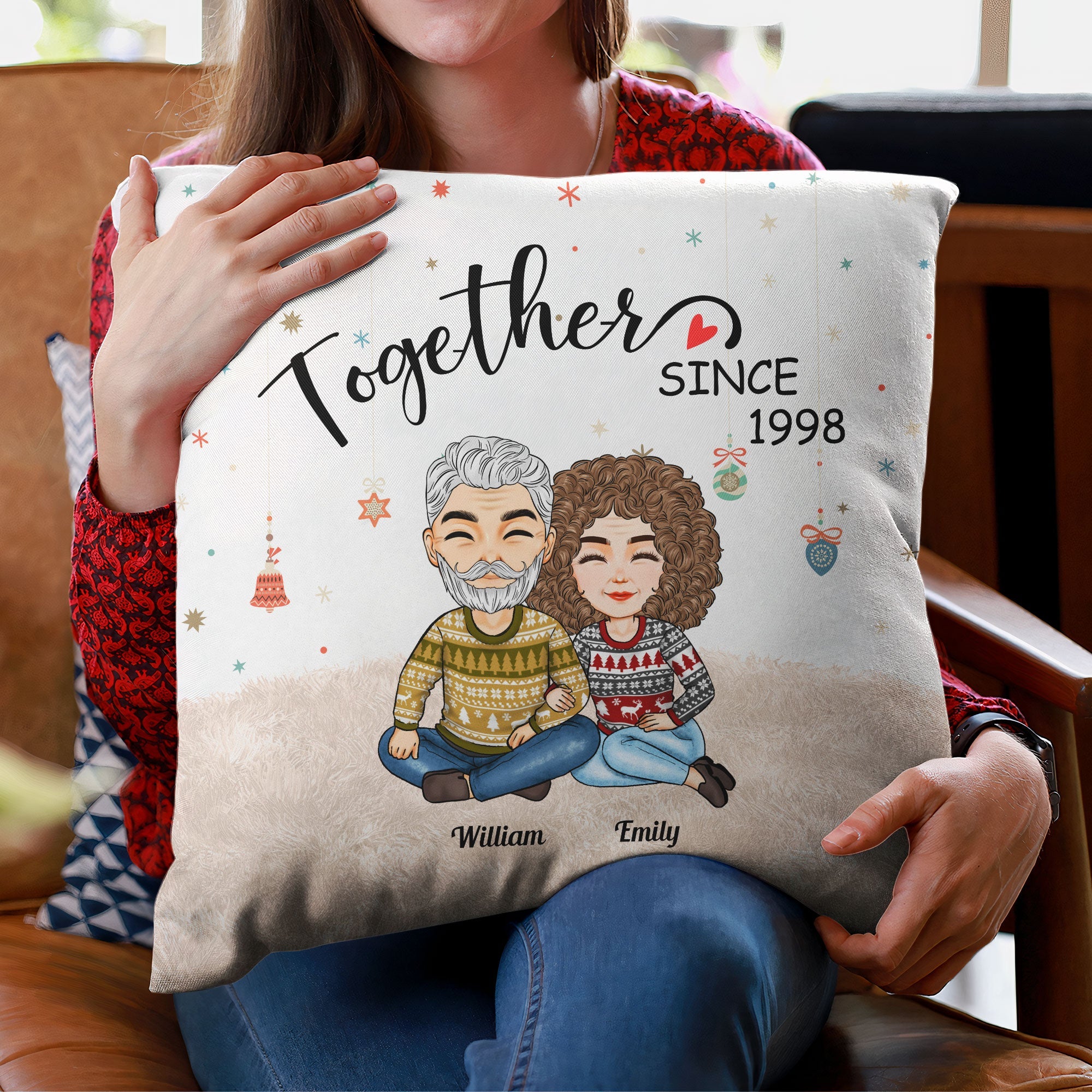 Together Since New Version - Personalized Pillow (Insert Included)