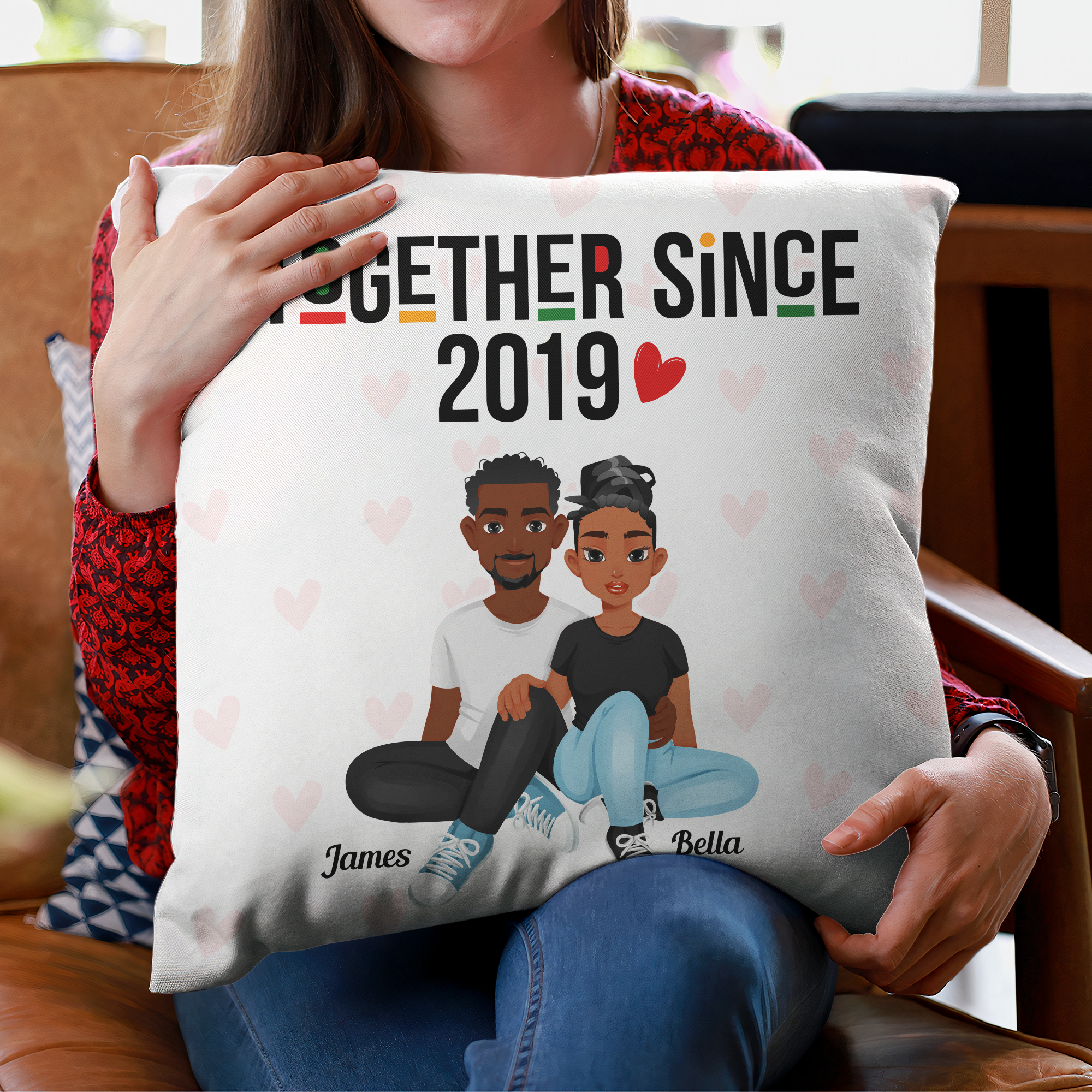 Together Since New Version - Personalized Pillow (Insert Included)