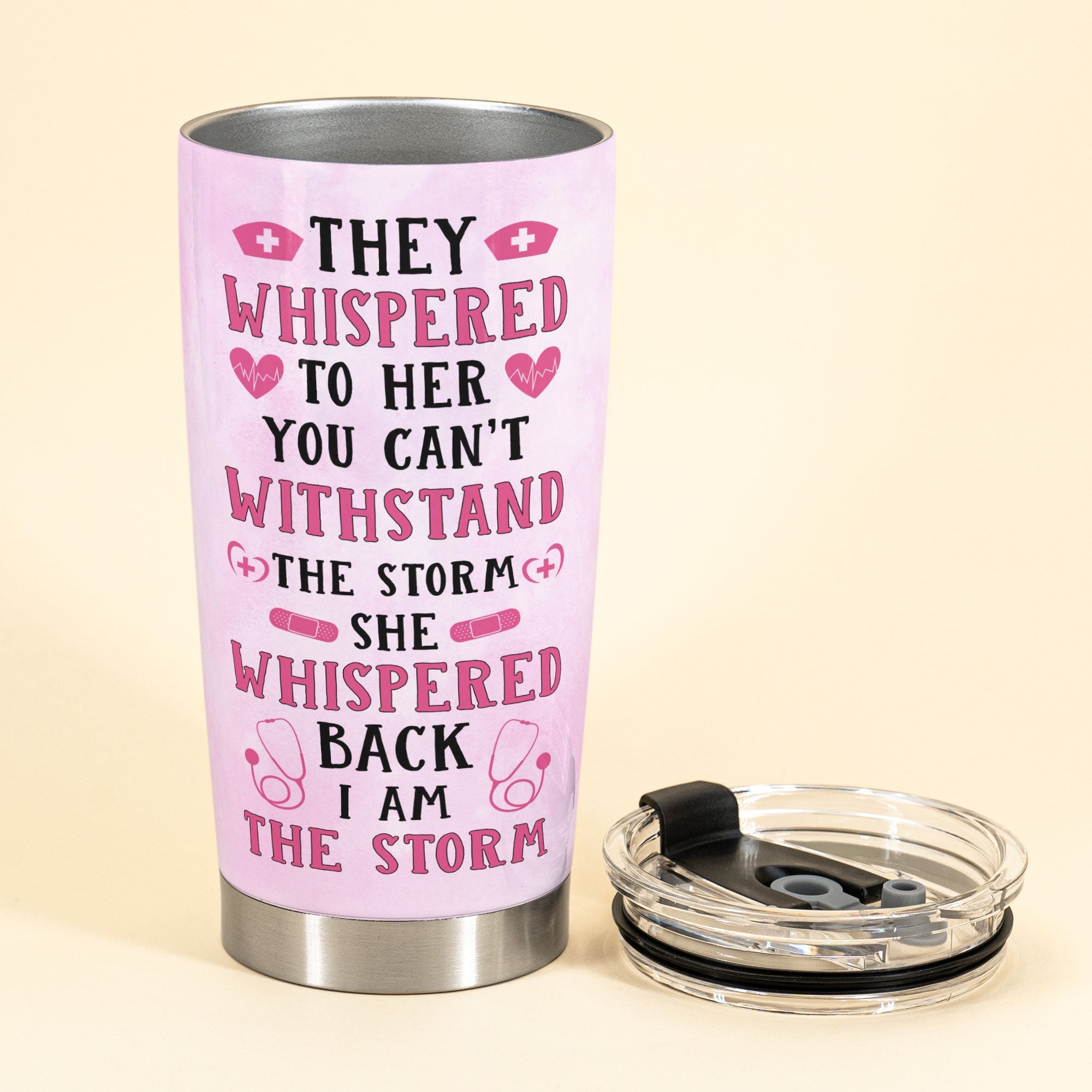 Unbreakable Nurses - Personalized Tumbler Cup -  Gift For Nurse - Nurse