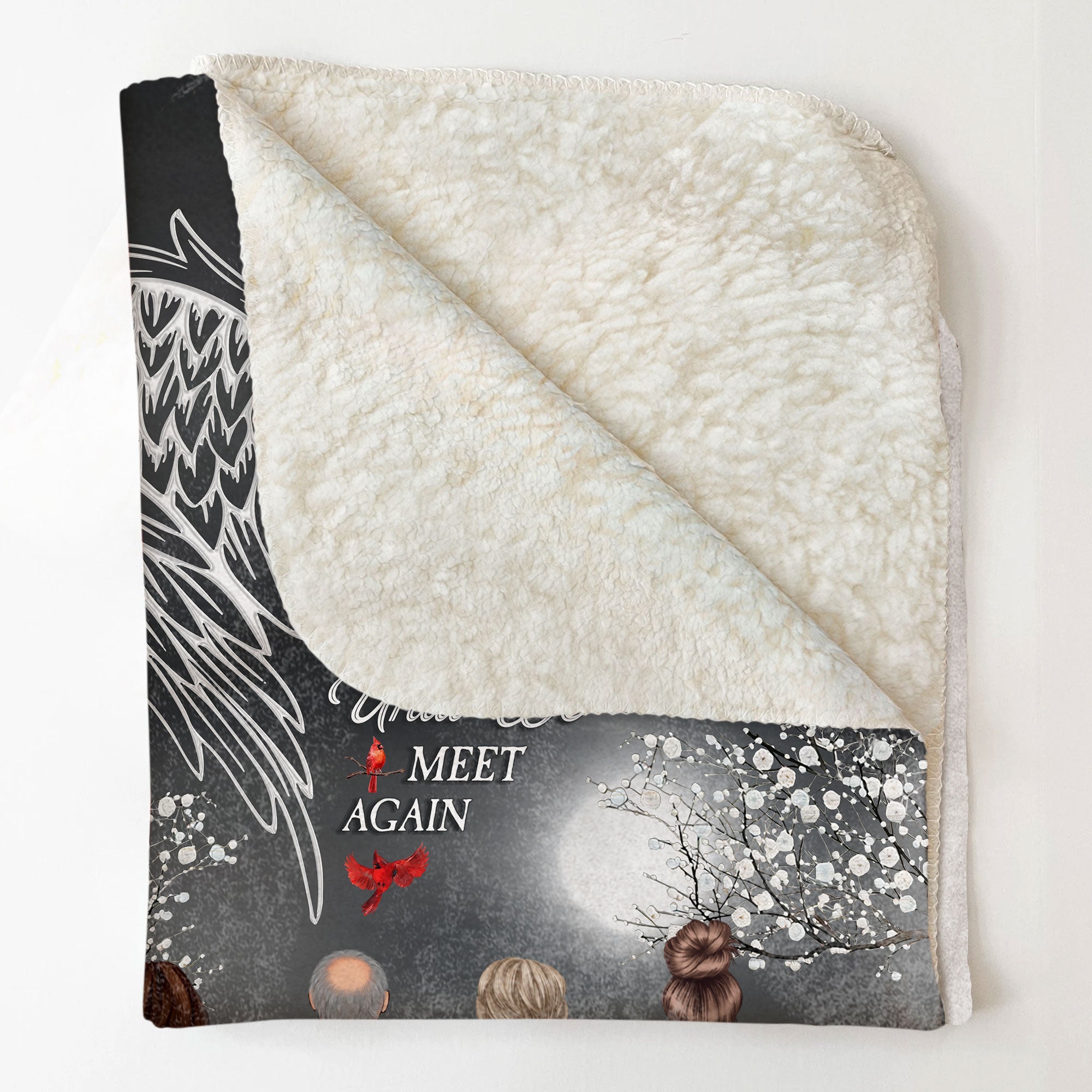 Until We Meet Again - Personalized Blanket