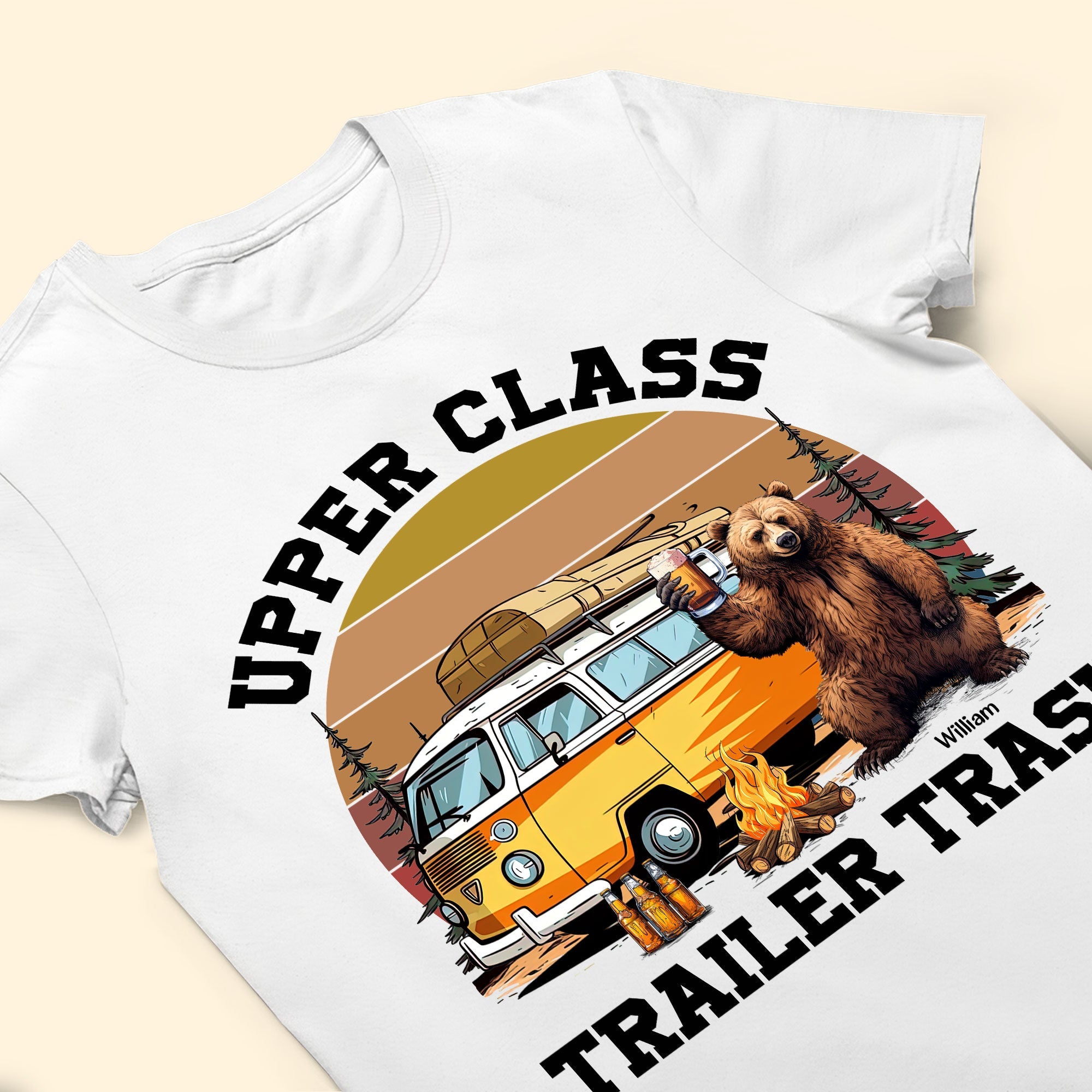 Upper Class Trailer Trash - Personalized Shirt