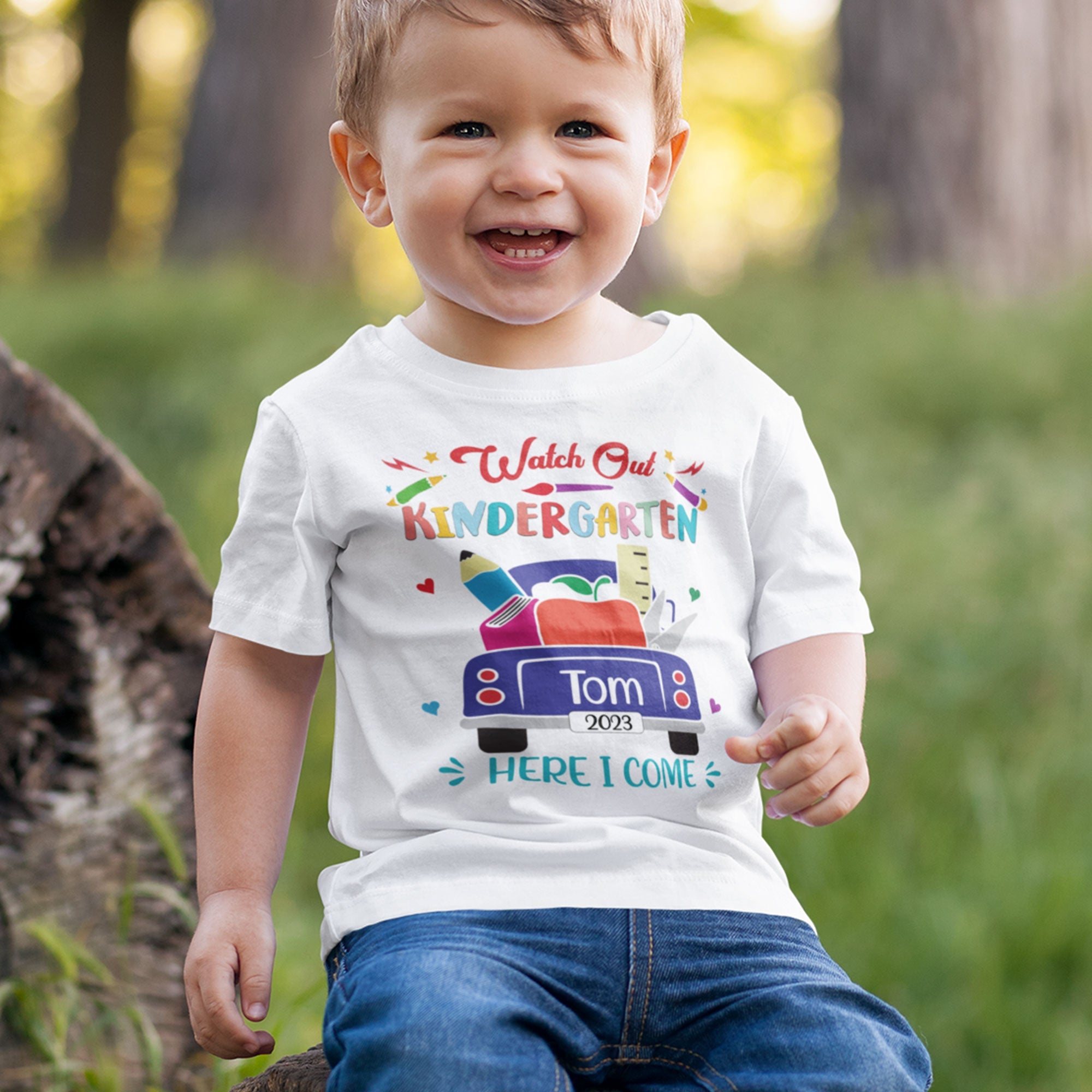 Watch Out School, Here I Come - Personalized Shirt