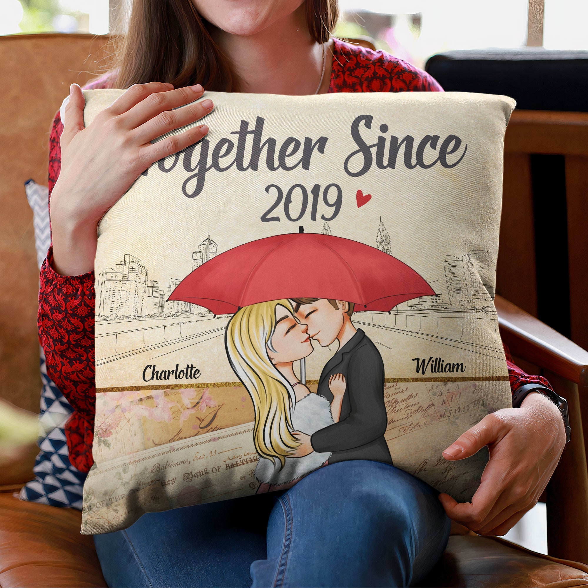 We Are Together - Personalized Pillow (Insert Included)