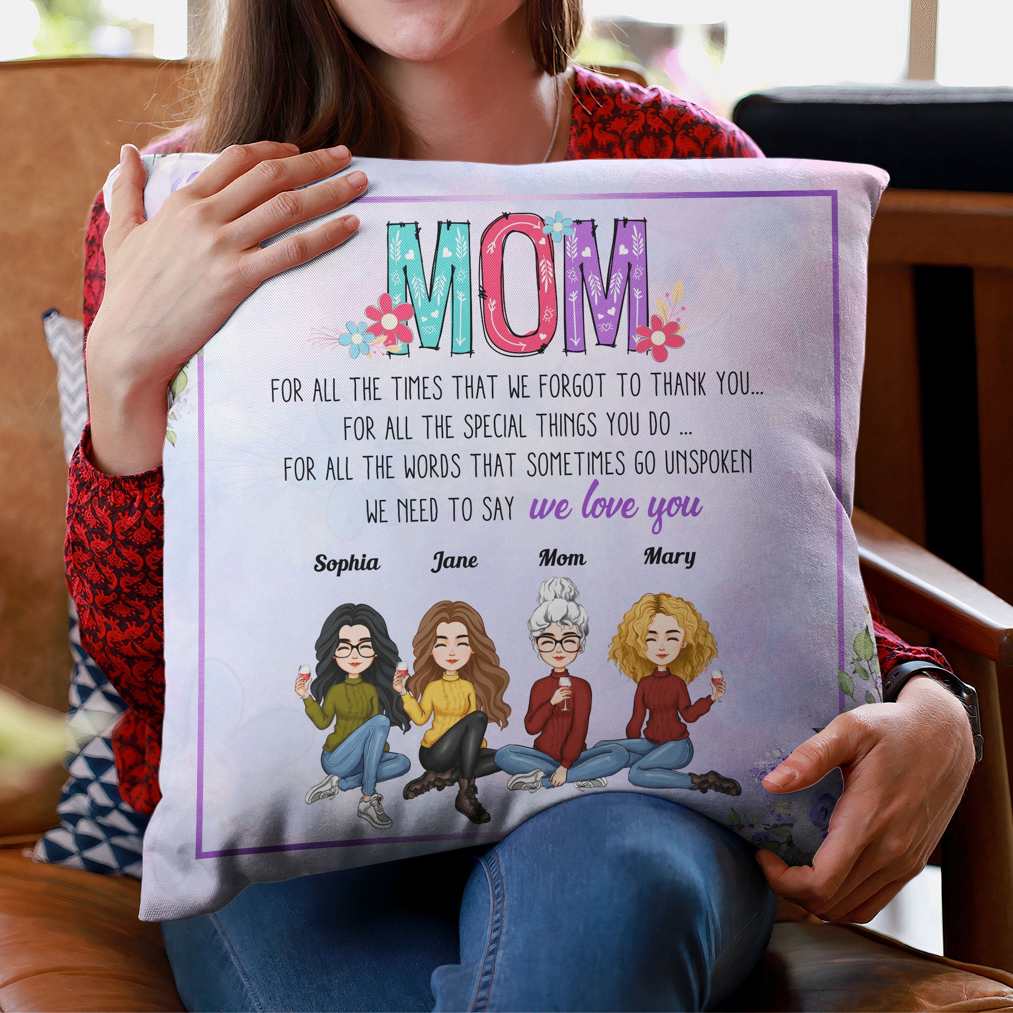 We Need To Say We Love You - Personalized Pillow