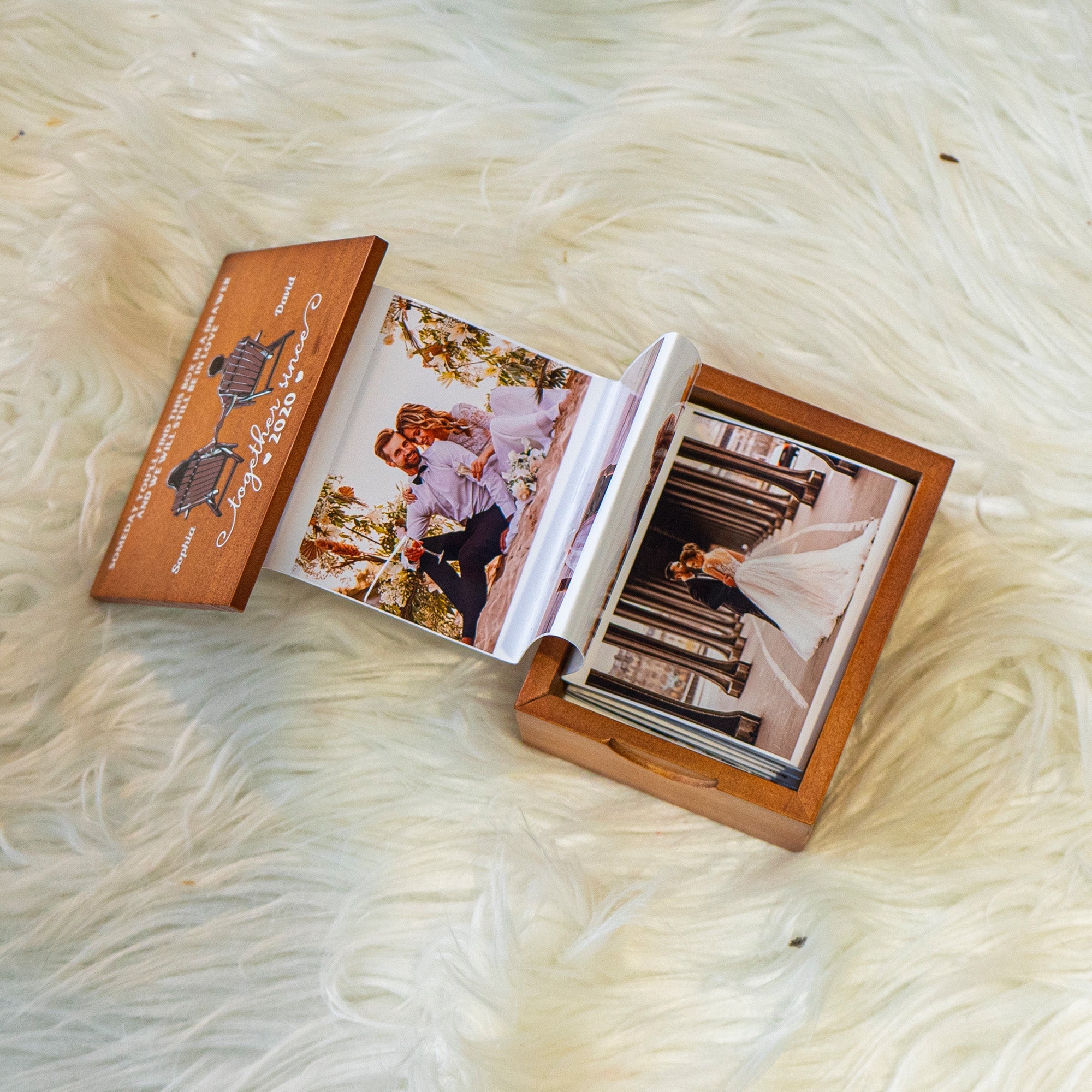 We Will Still Be In Love - Personalized Wooden Photo Box