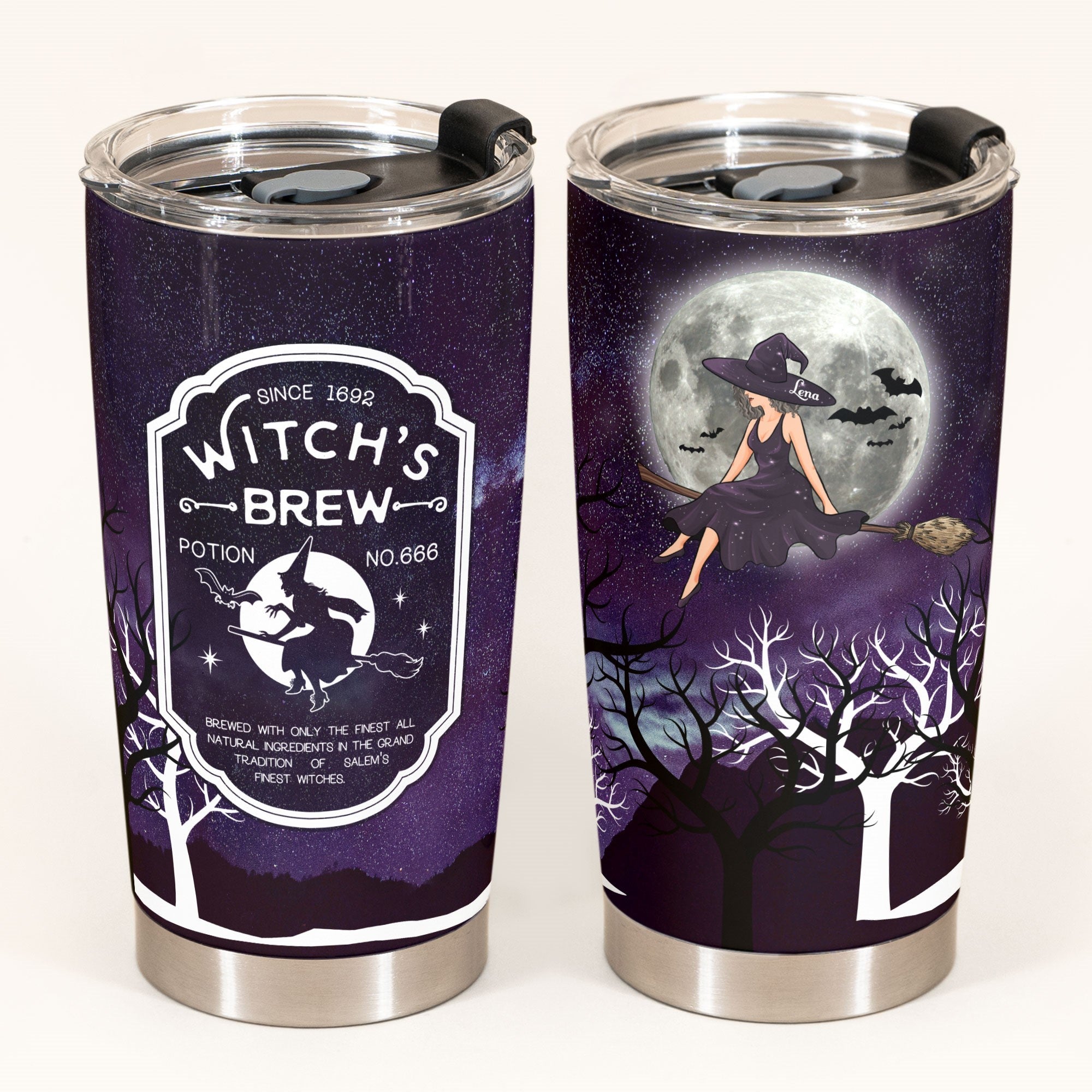 Wicked Witch Of Everything - Personalized Tumbler Cup - Halloween Gift For Witches - Witch Lady