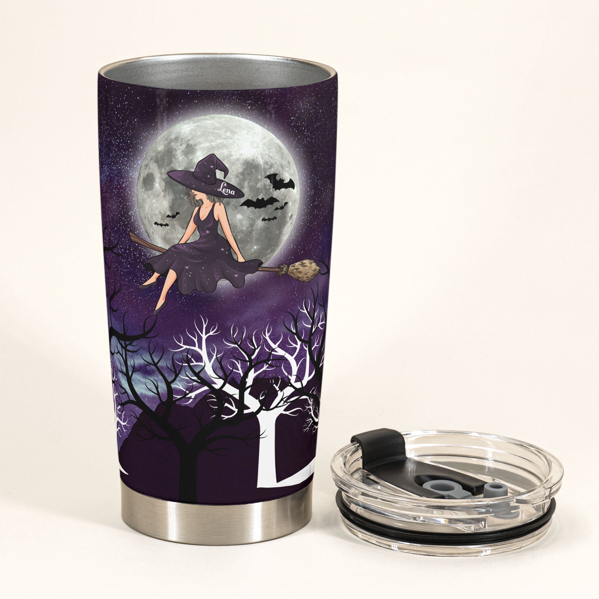 Wicked Witch Of Everything - Personalized Tumbler Cup - Halloween Gift For Witches - Witch Lady