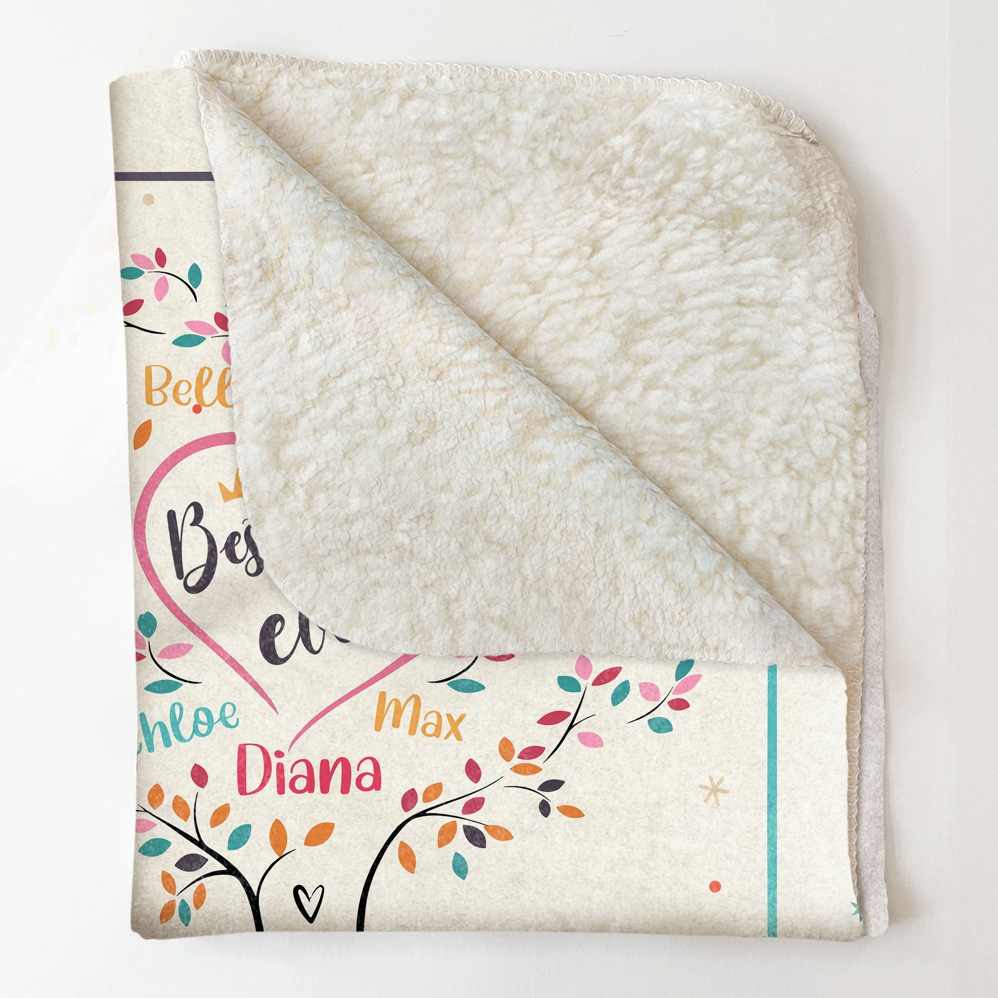 Wrap Yourself Up In Our Love - Personalized Blanket