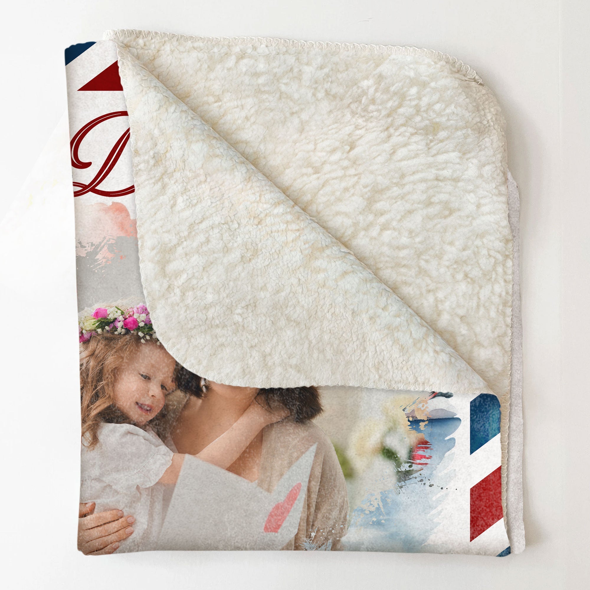 Wrap Yourself Up In This - Personalized Photo Blanket