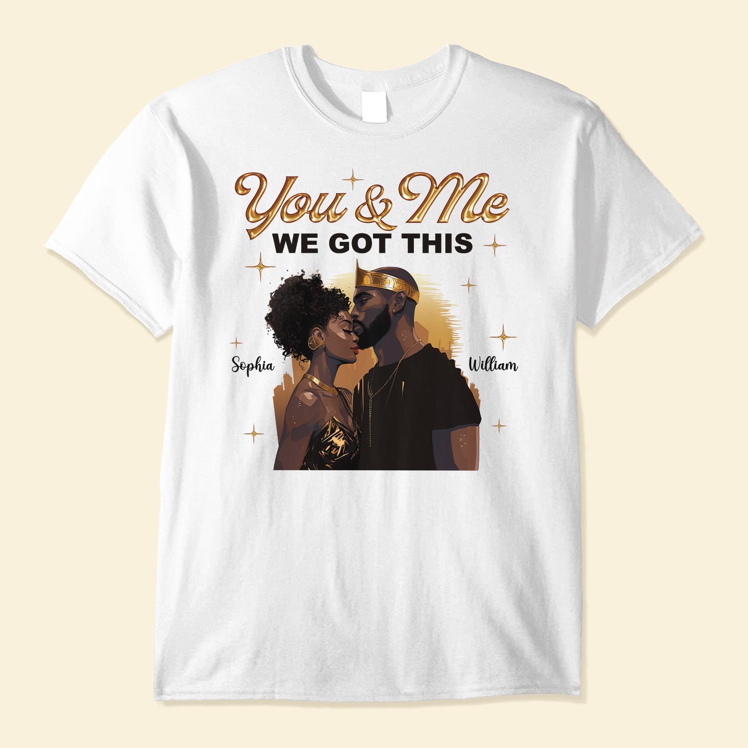 You And Me We Got This Black African Couple - Personalized Photo Shirt