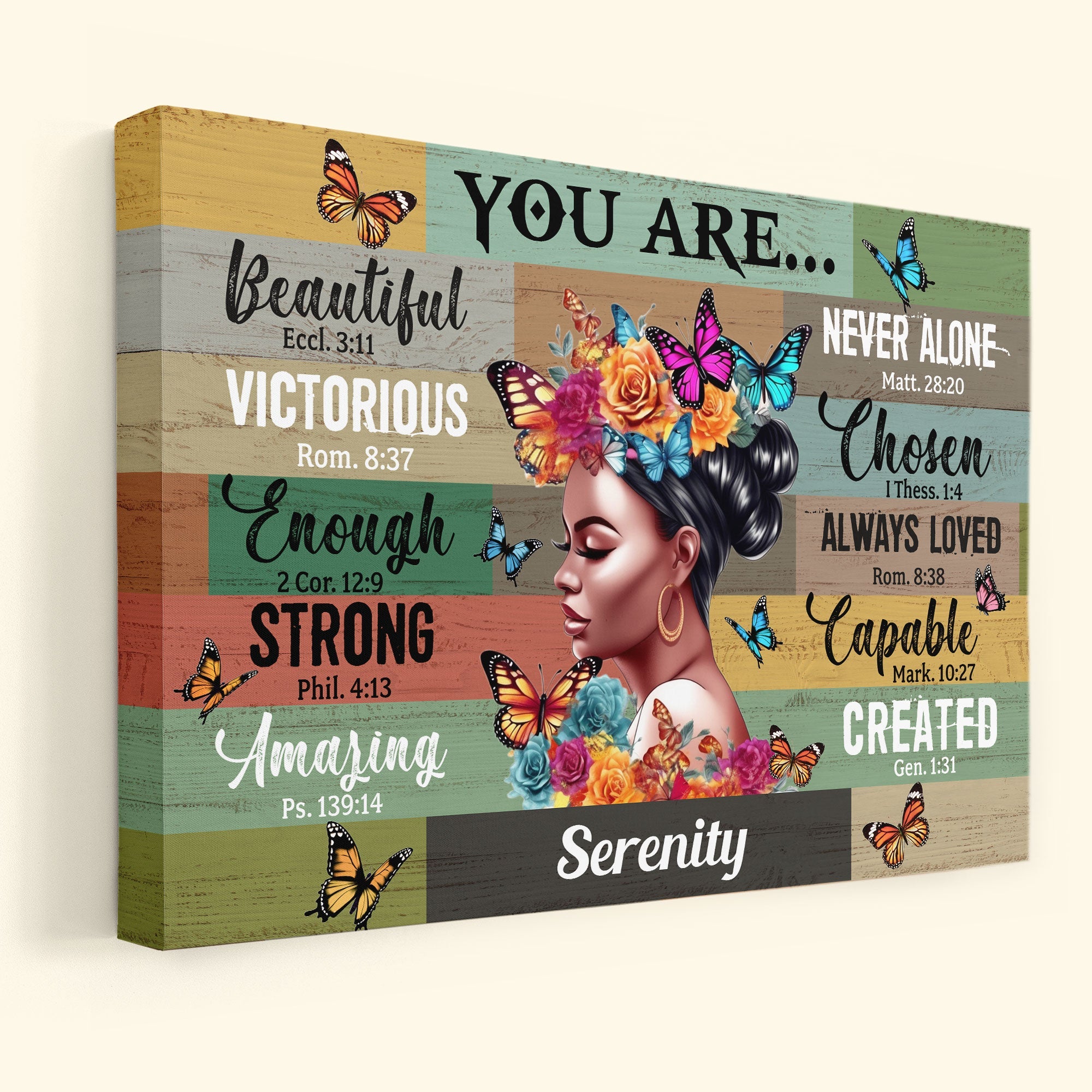 You Are Amazing - Personalized Wrapped Canvas