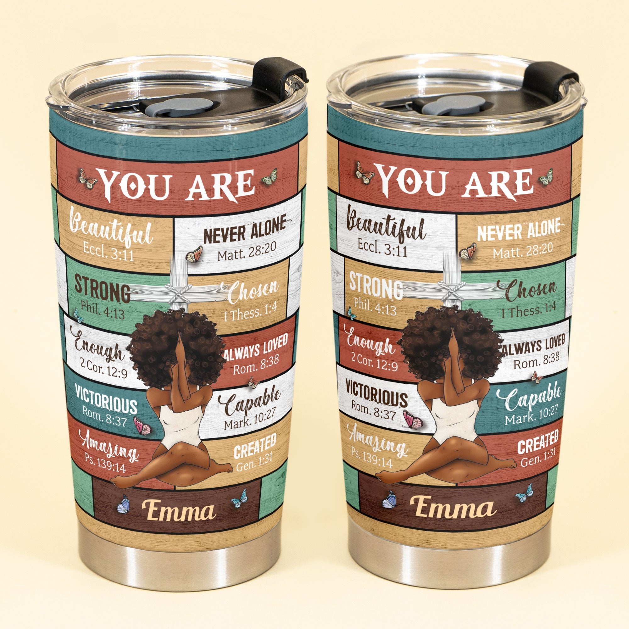 You Are Beautiful - Personalized Tumbler Cup