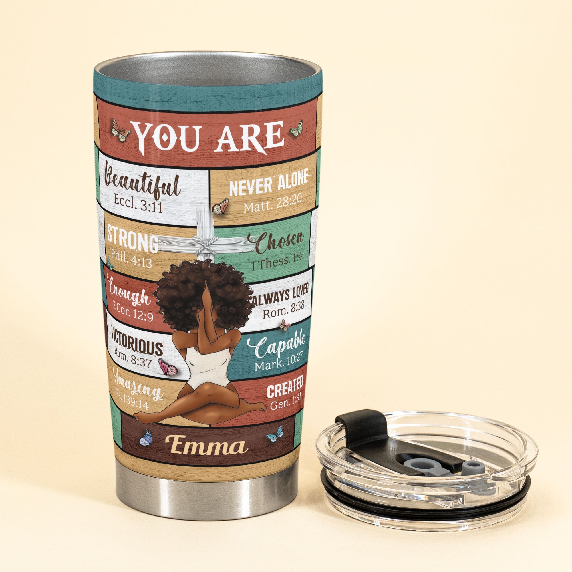 You Are Beautiful - Personalized Tumbler Cup