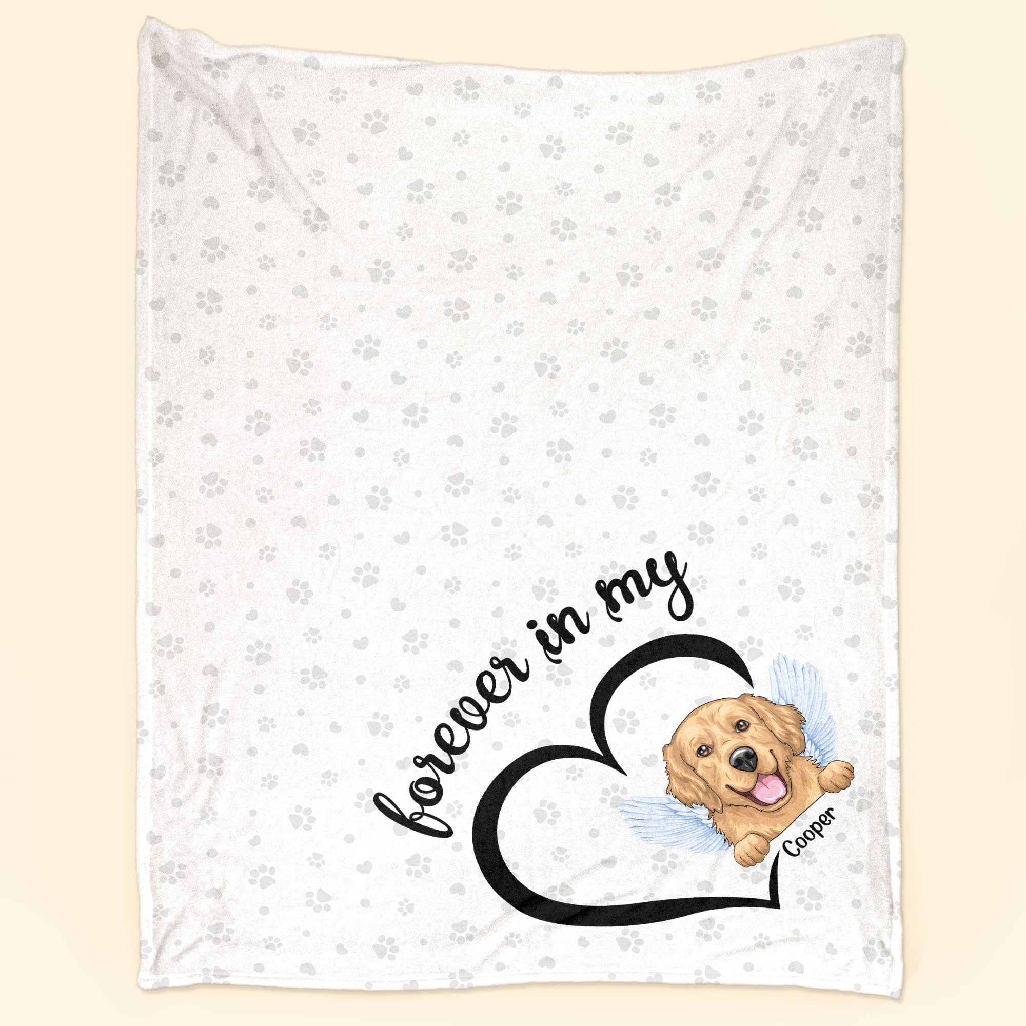 You Are Forever In My Heart - Personalized Blanket