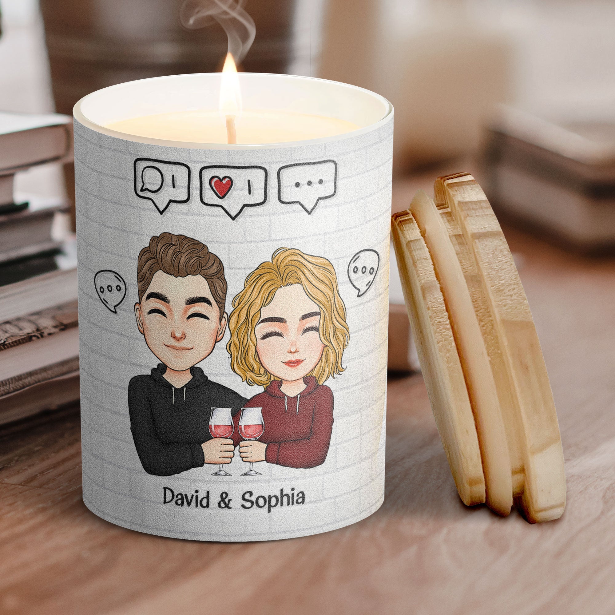 You Are My Favorite Notification - Personalized Candle