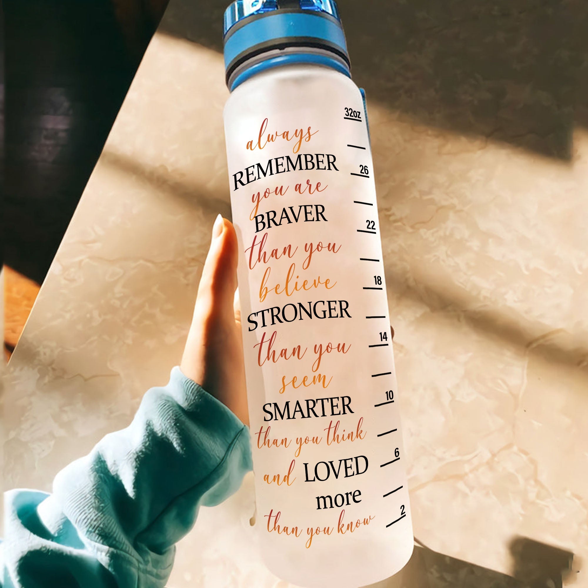 You Are My Person - Personalized Water Tracker Bottle