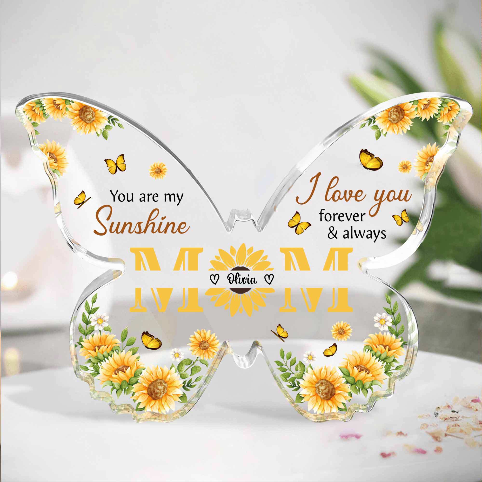 You Are My Sunshine - Personalized Acrylic Plaque