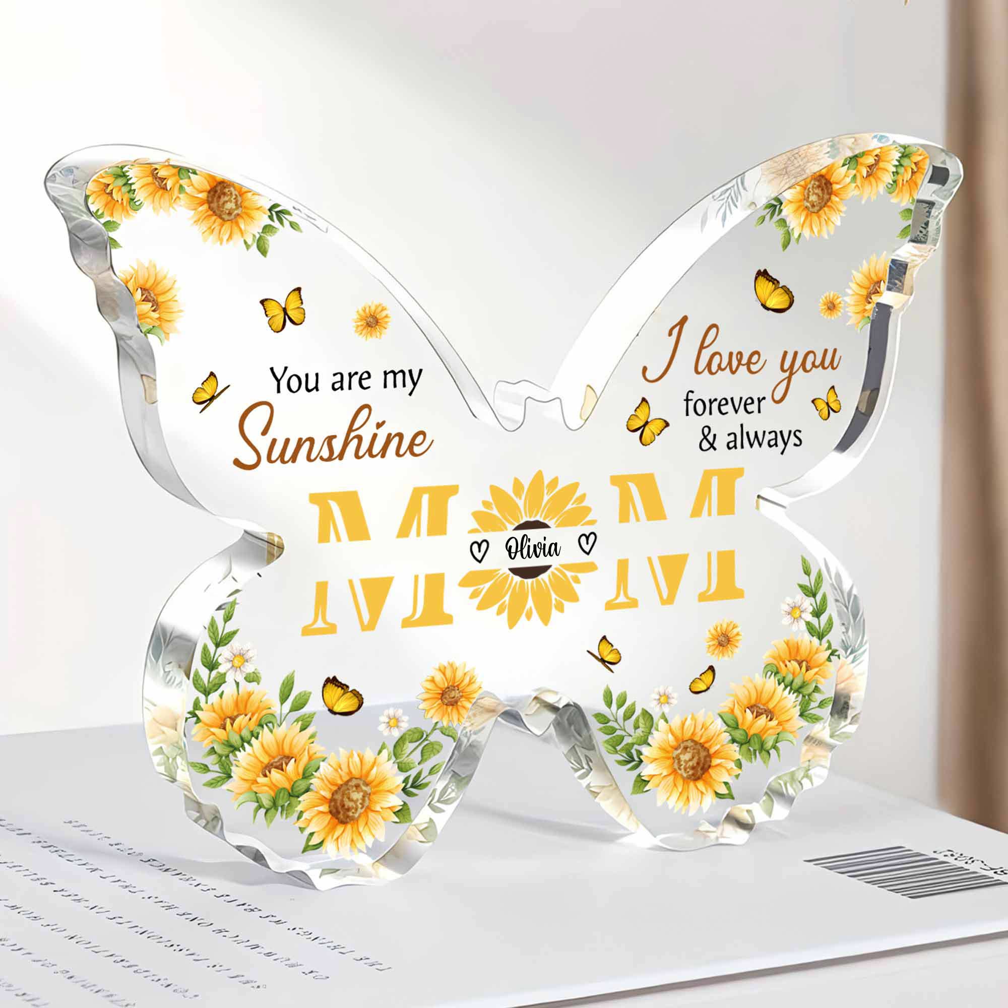 You Are My Sunshine - Personalized Acrylic Plaque