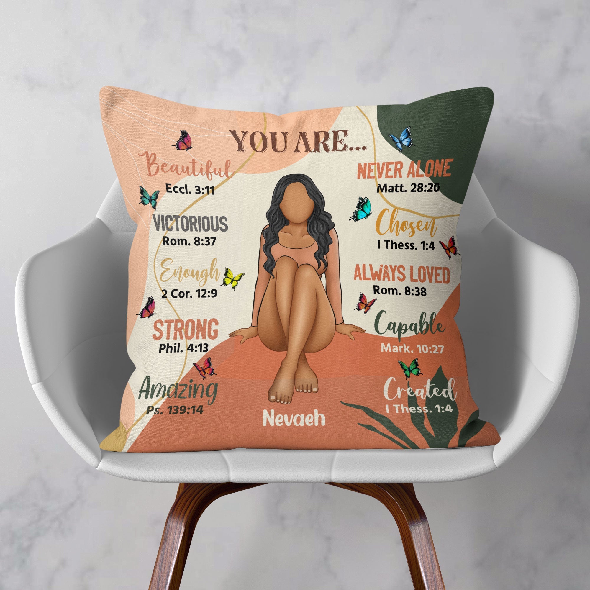 You Are Unique - Personalized Pillow (Insert Included)