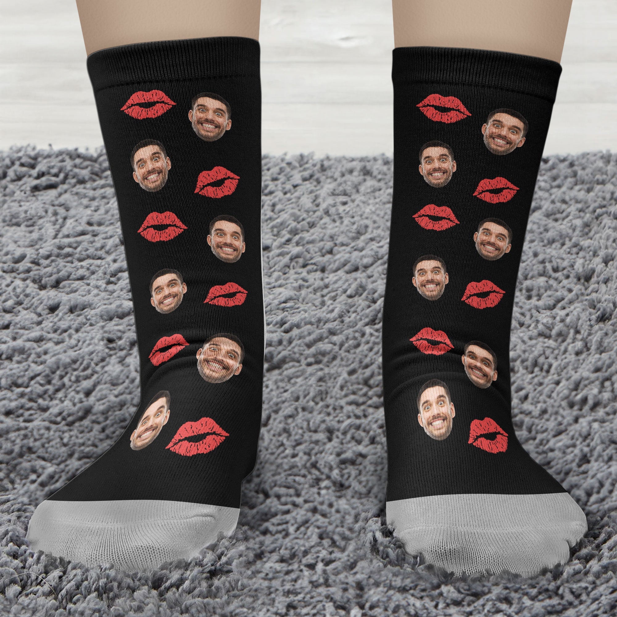 You Knock My Socks Off - Personalized Crew Socks