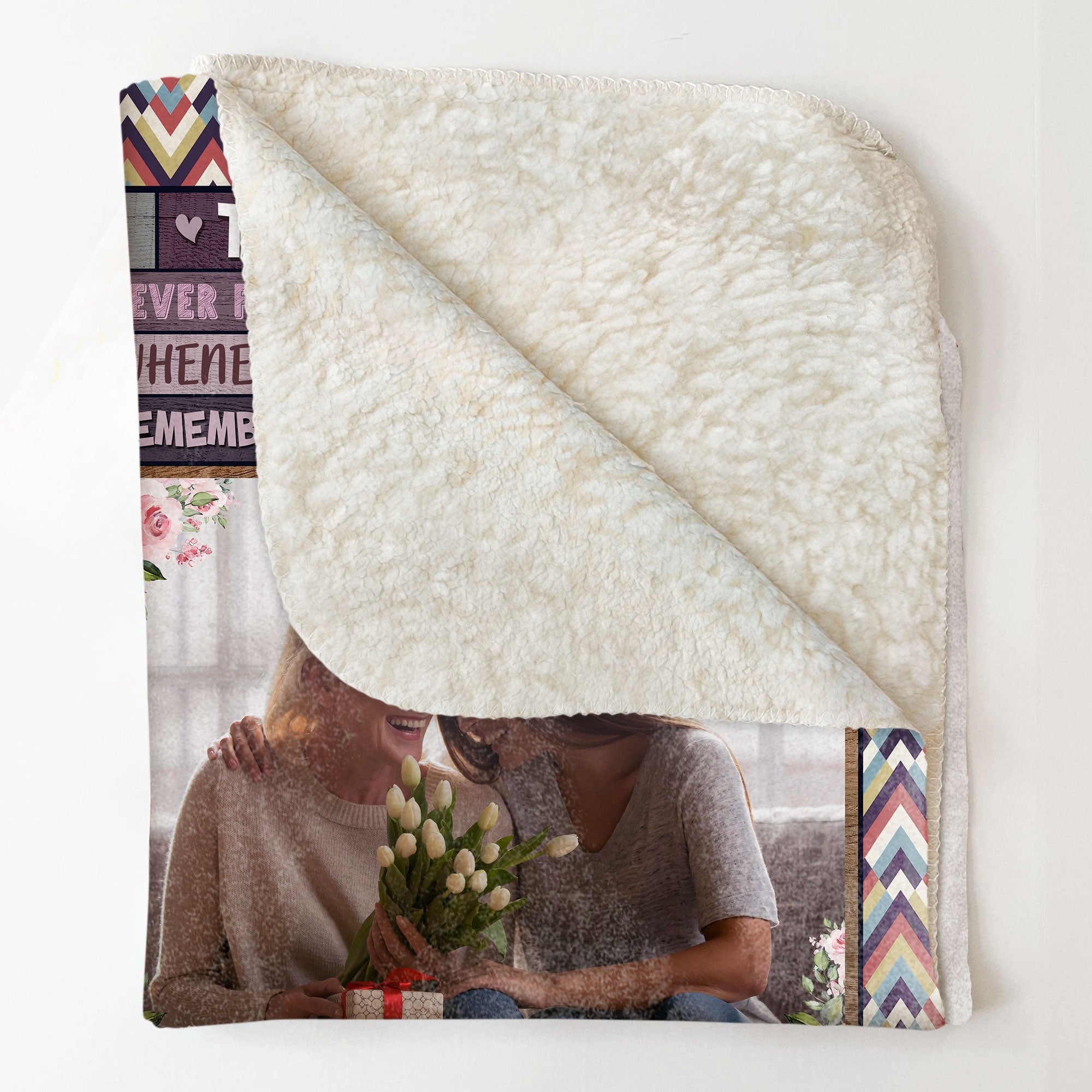 You Will Always Be My Little Girl - Personalized Photo Blanket