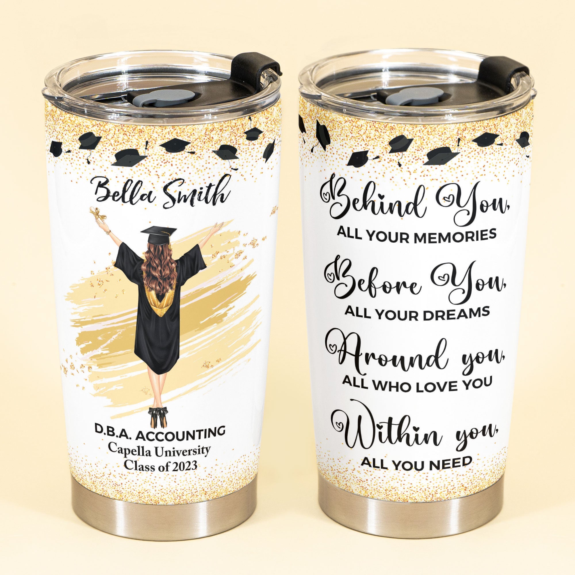 You Will Go To Change The World - Personalized Tumbler Cup