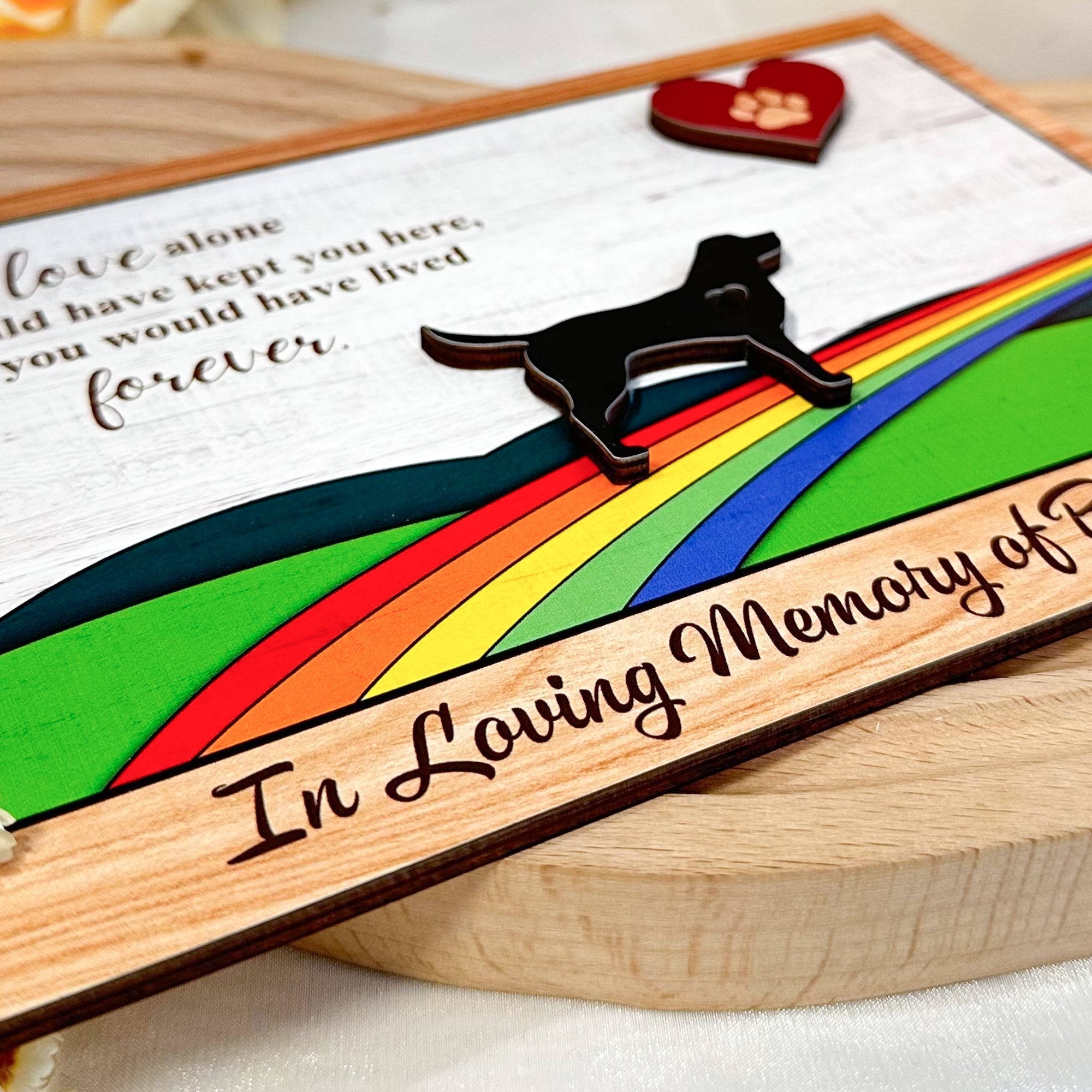 You Would Have Lived Forever - Personalized Wooden Plaque