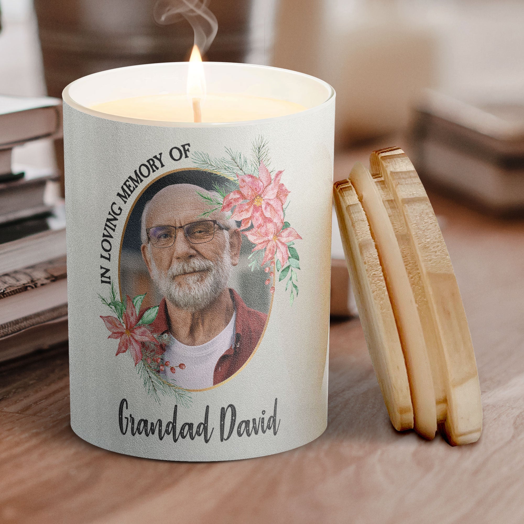 You Would Have Stayed Forever - Personalized Photo Candle