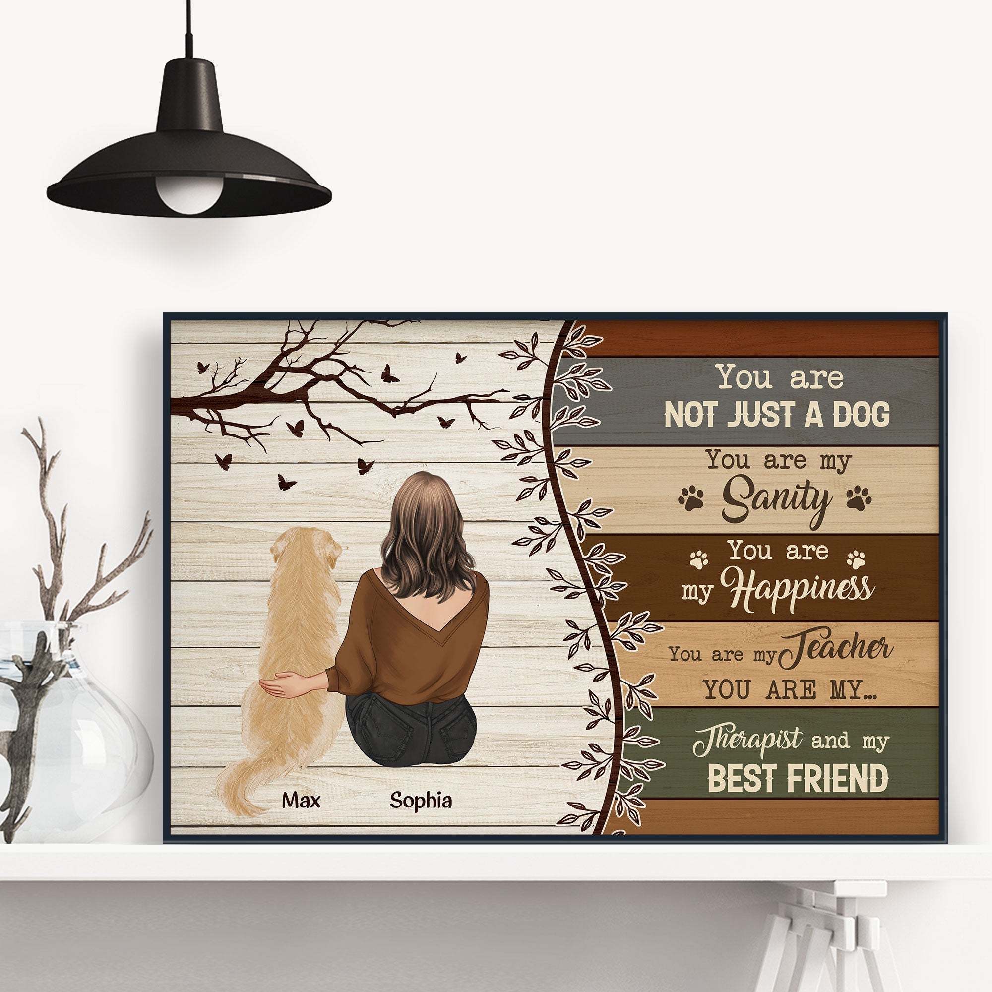 You're Not Just A Dog - Personalized Poster/Wrapped Canvas