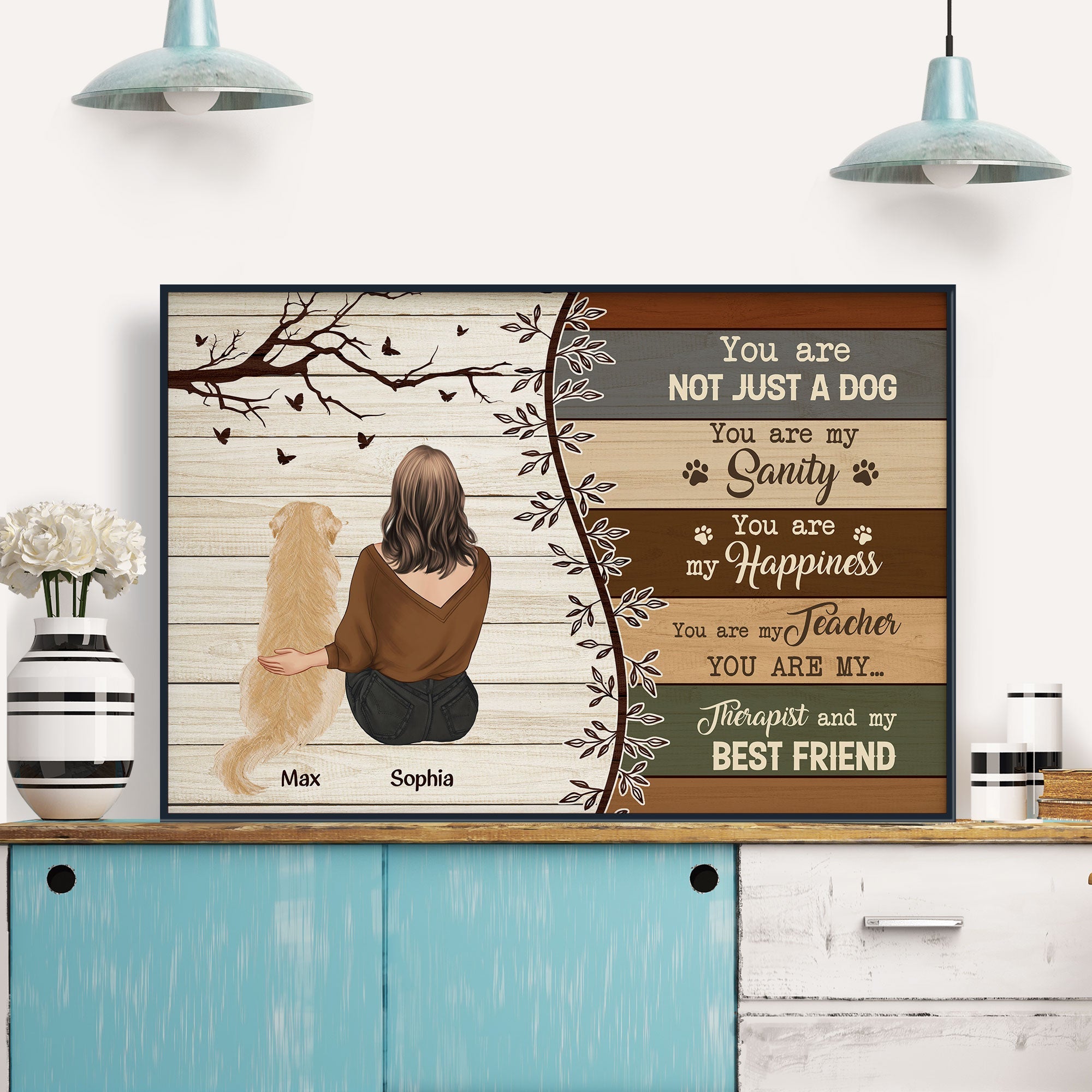 You're Not Just A Dog - Personalized Poster/Wrapped Canvas