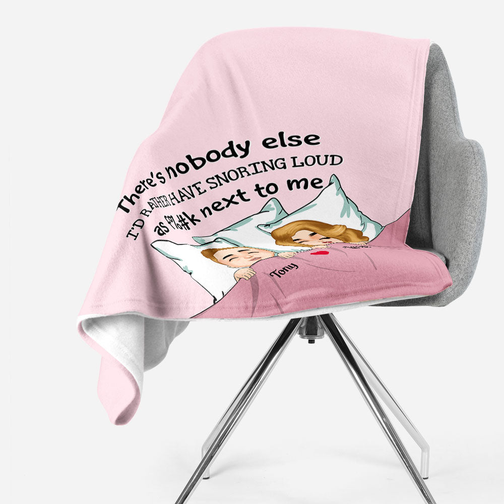 You're The Only One - Personalized Husband Blanket