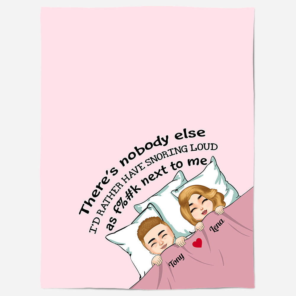 You're The Only One - Personalized Husband Blanket